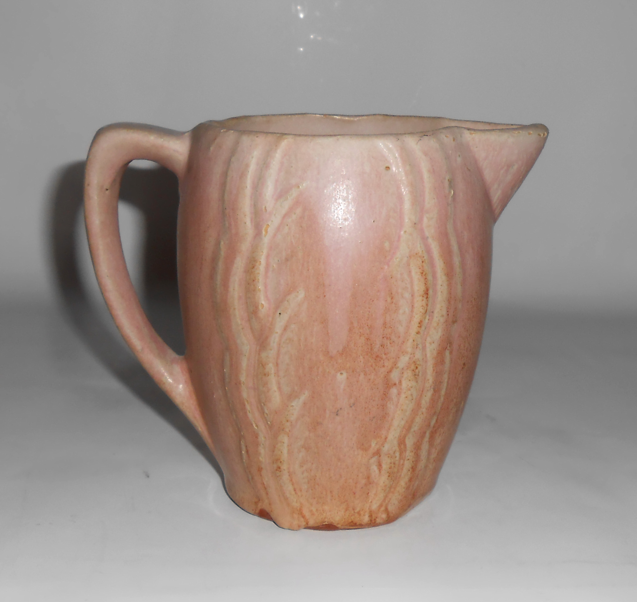 McCOY POTTERY EARLY PITCHER-GREAT GLAZE!