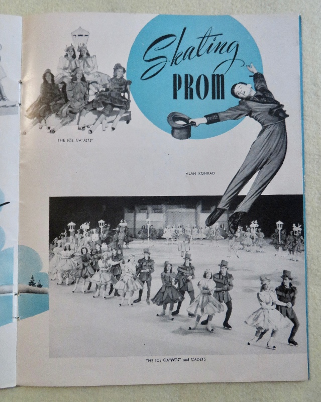 Original 1948 Sexy George Petty Pin Up Girl Ice Capades Program