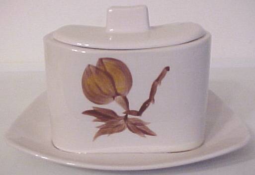 California Ceramics Orchard Ware Floral Gravy Bowl