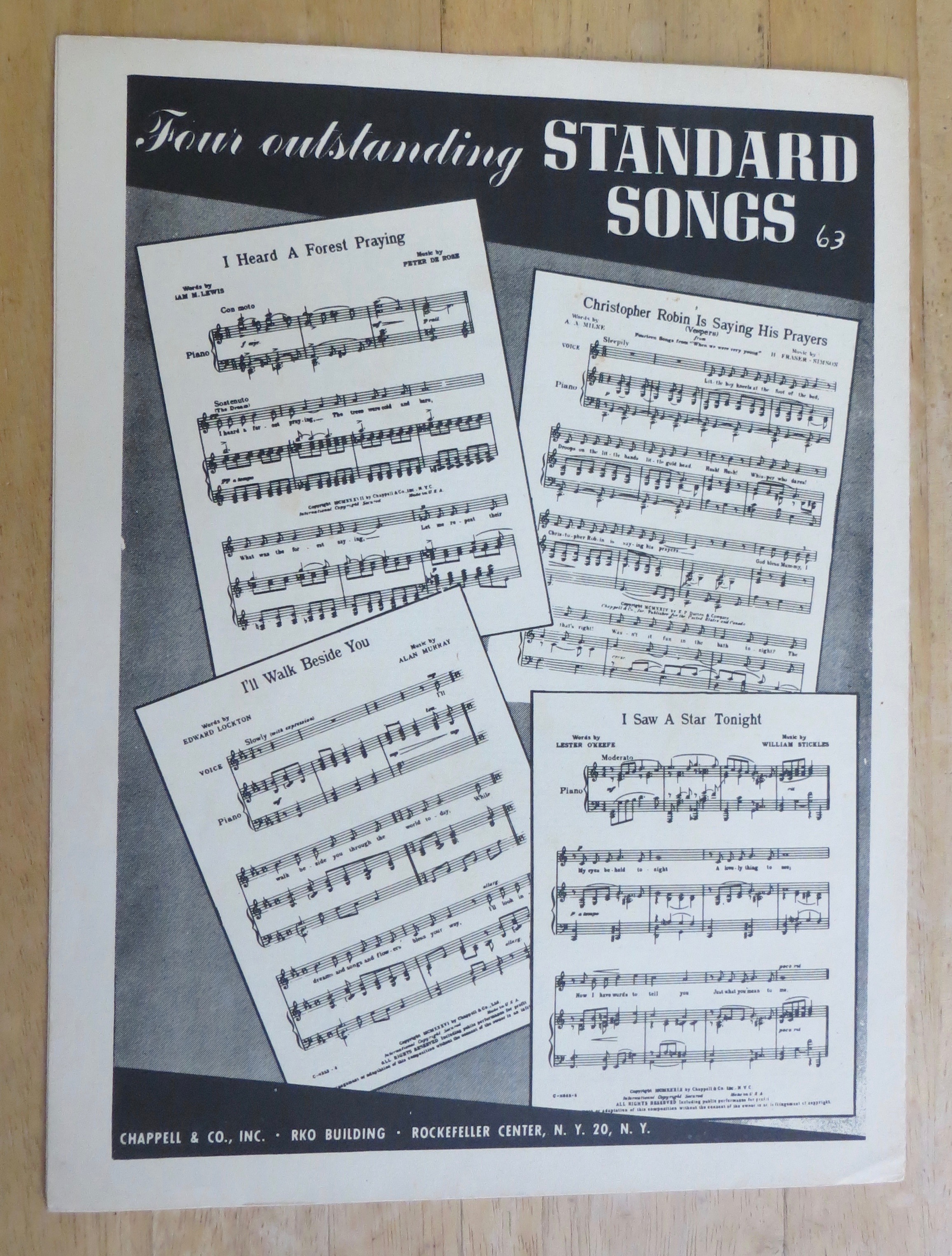 1913 The Blind Ploughman Song Sheet Music