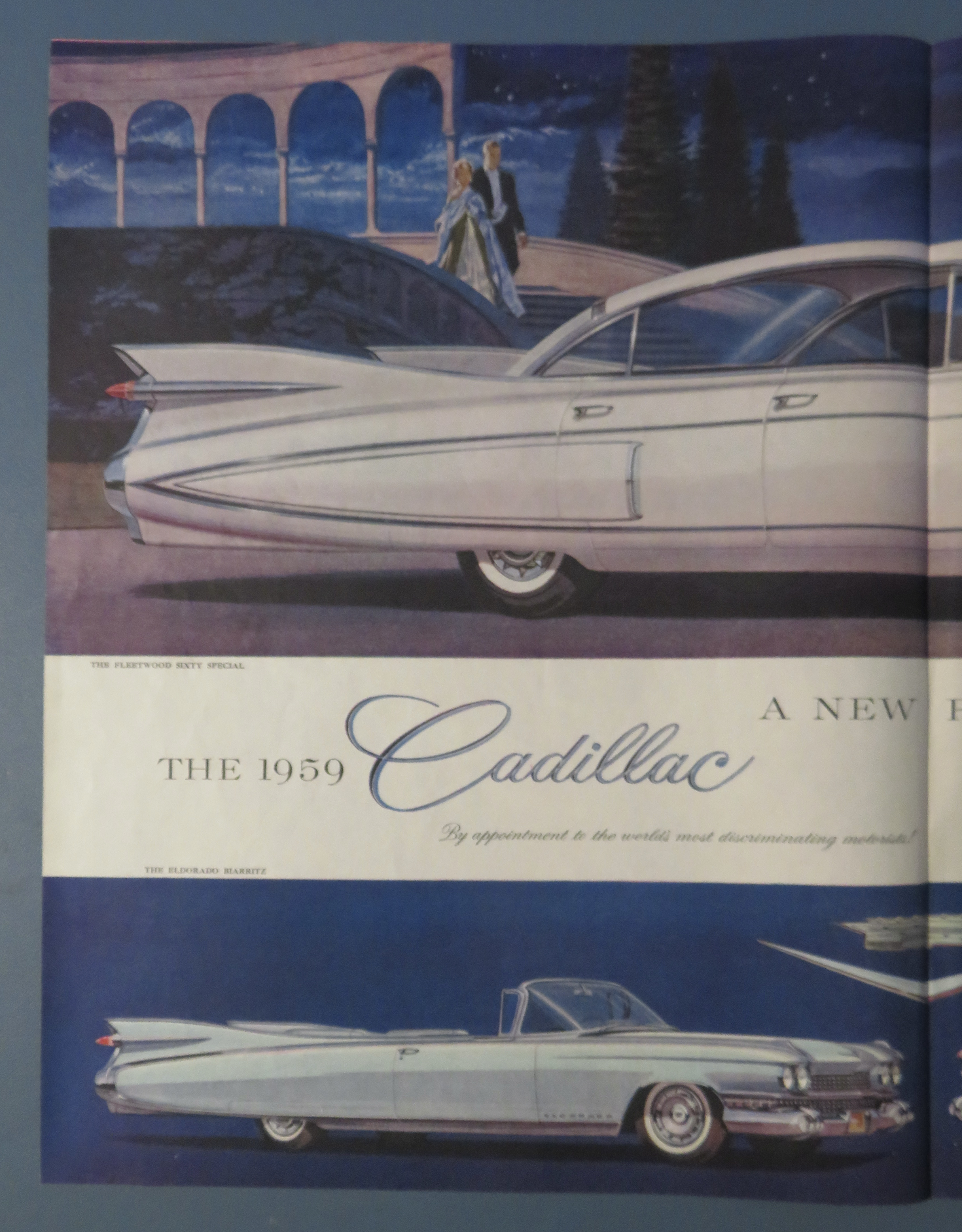 1958 Cadillac Automobile with Motoring Majesty