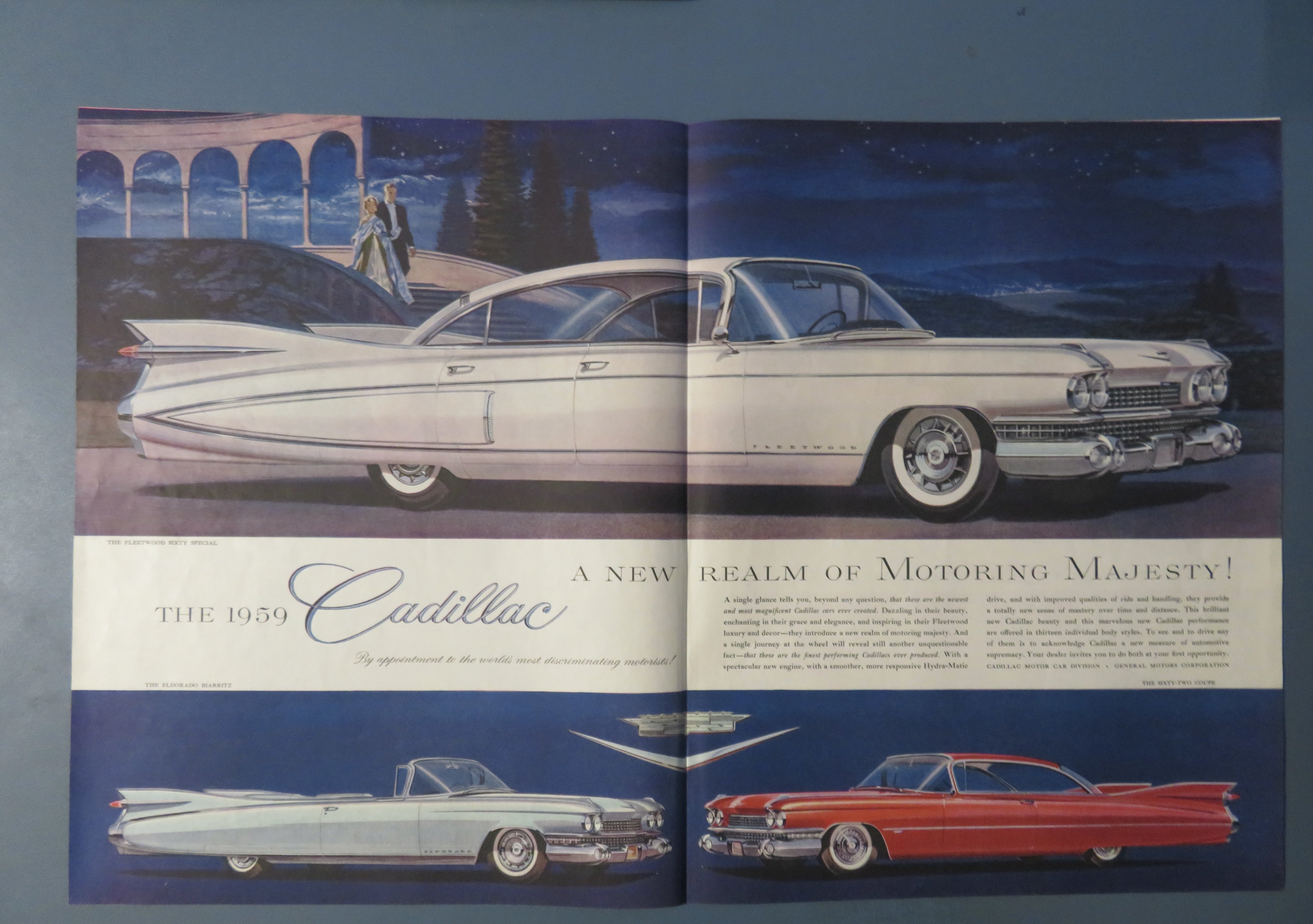 1958 Cadillac Automobile with Motoring Majesty