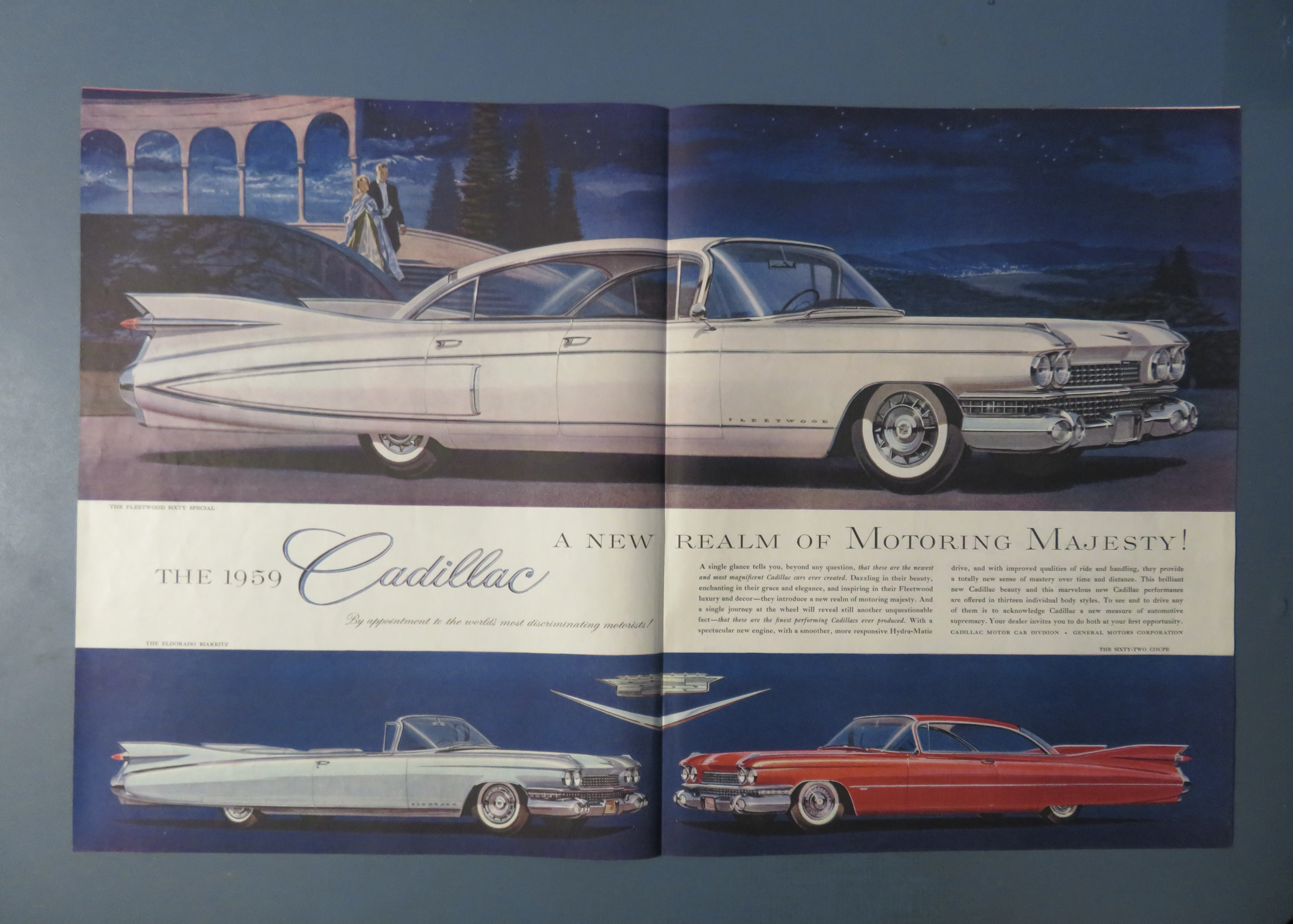 1958 Cadillac Automobile with Motoring Majesty