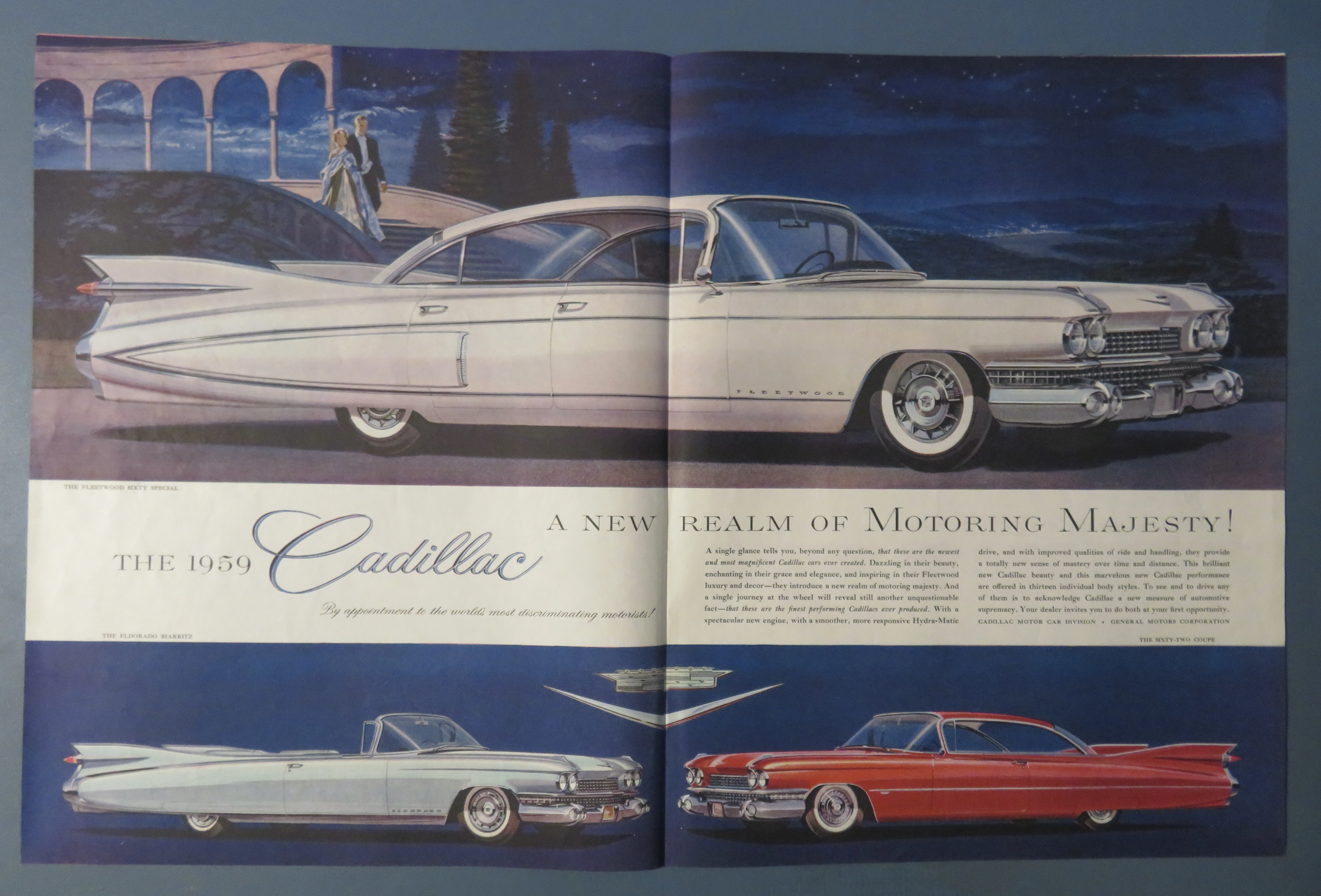 1958 Cadillac Automobile with Motoring Majesty