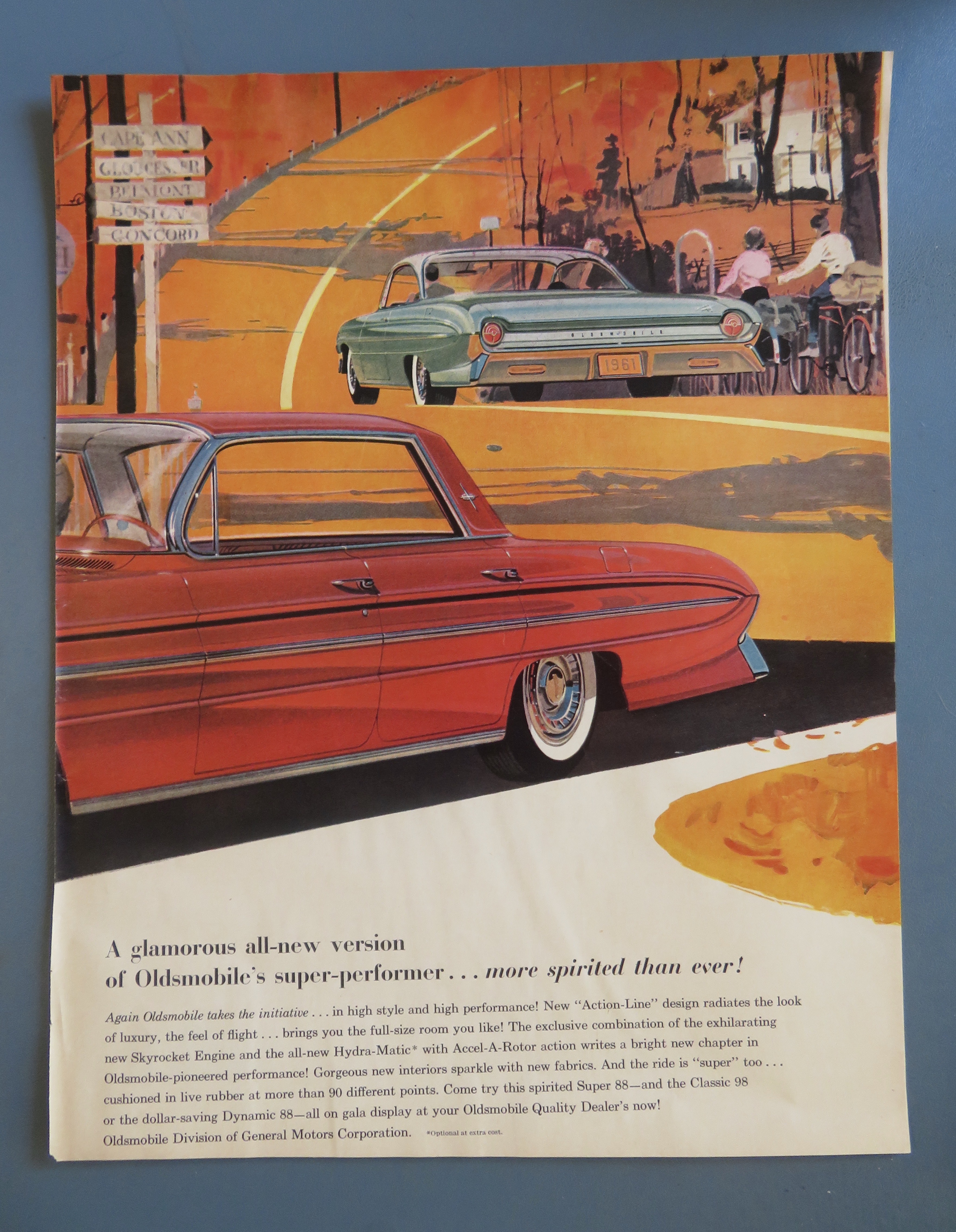 1960 Oldsmobile with 1961 Super 88 Oldsmobile