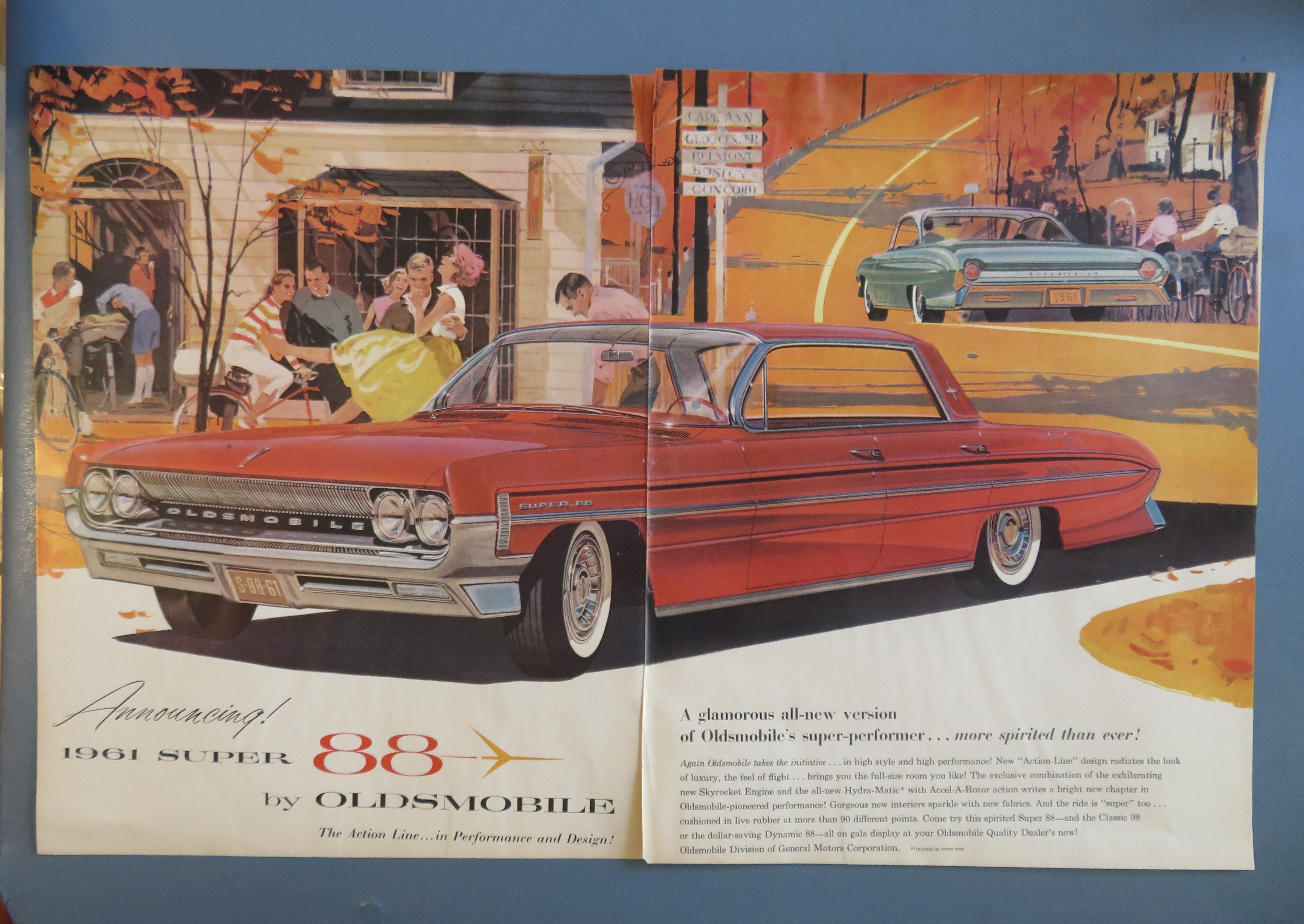 1960 Oldsmobile with 1961 Super 88 Oldsmobile