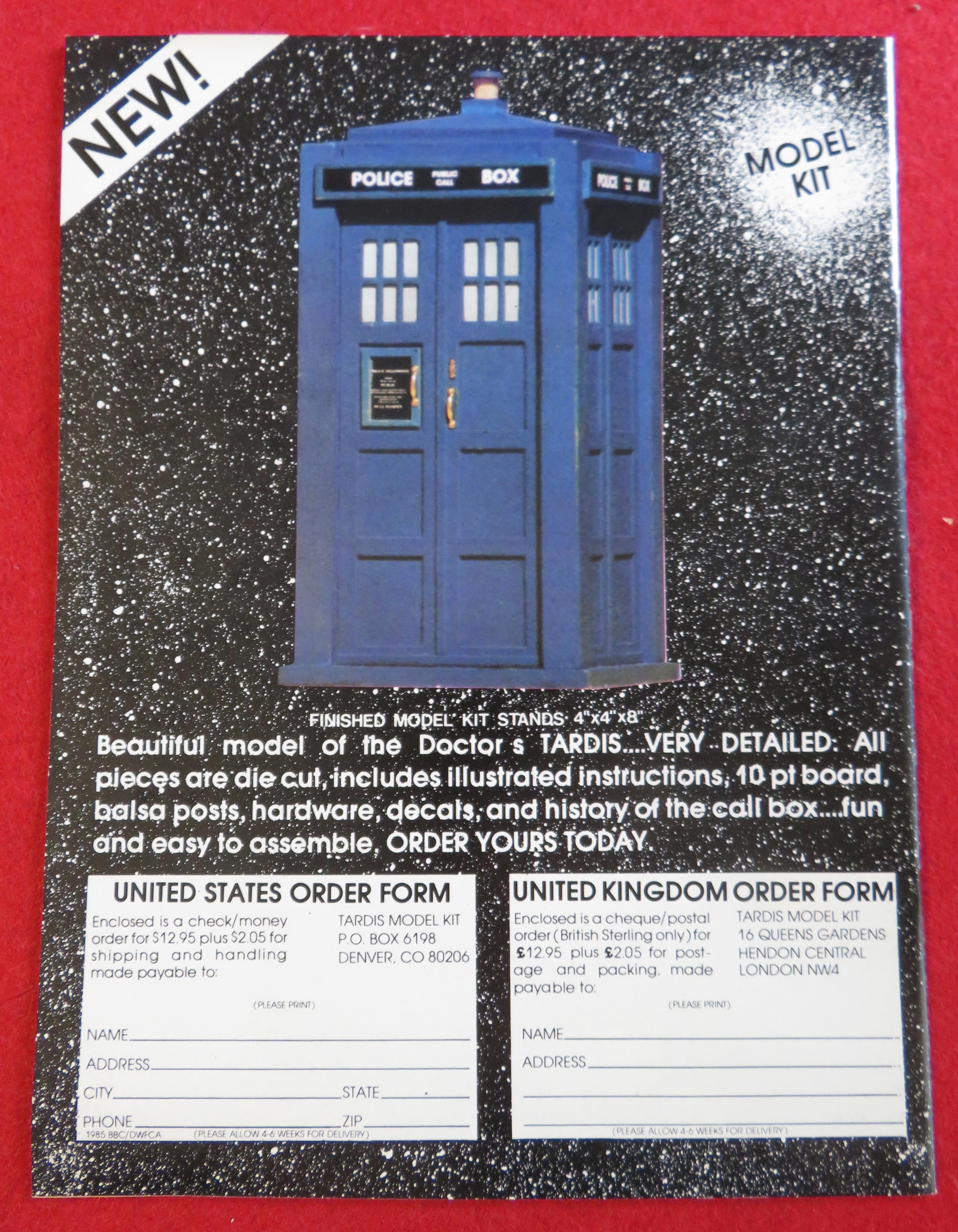 Doctor (Dr) Who Magazine July 1985 Patrick Troughton