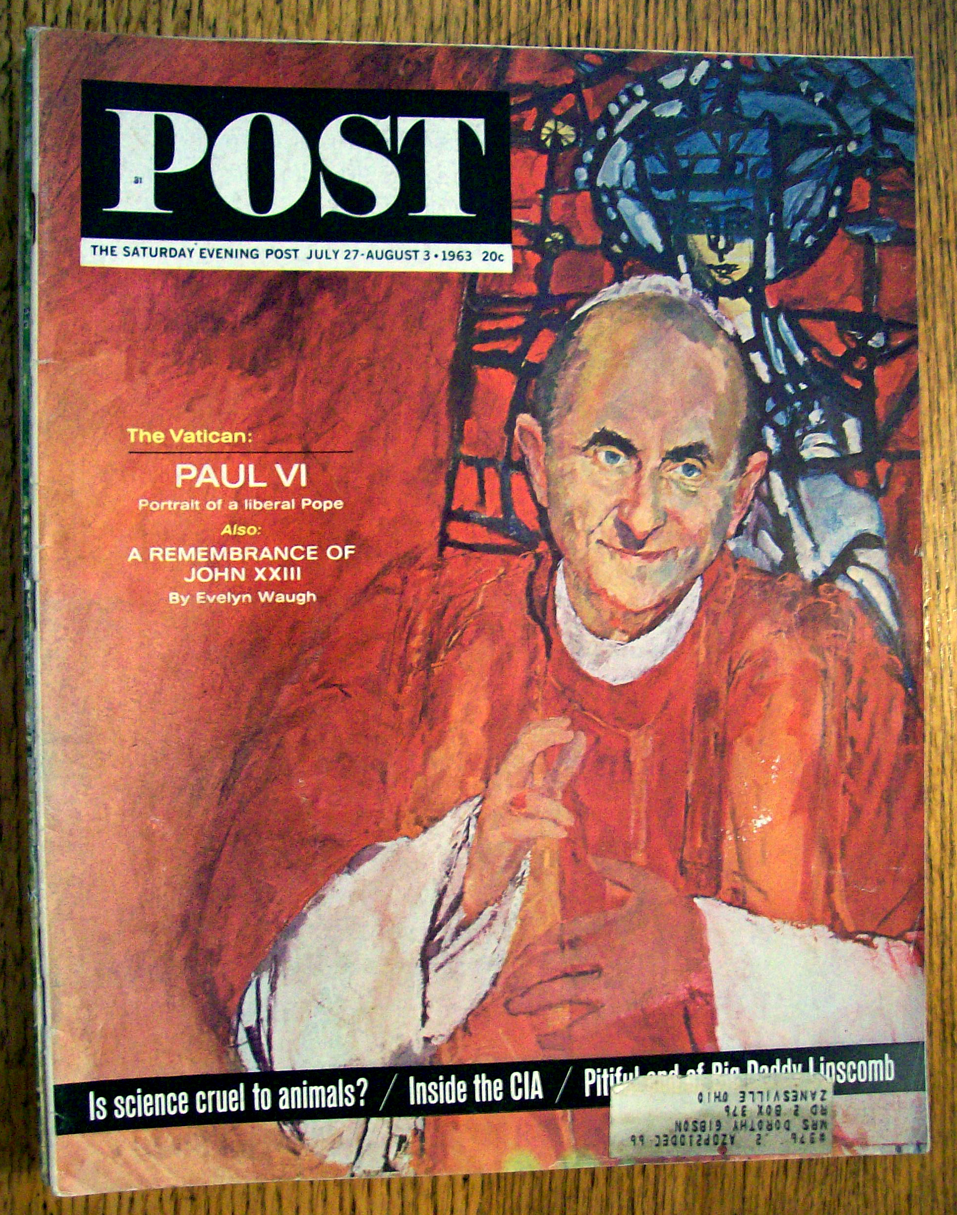 Saturday Evening Post Magazine - July 27-August 3, 1963