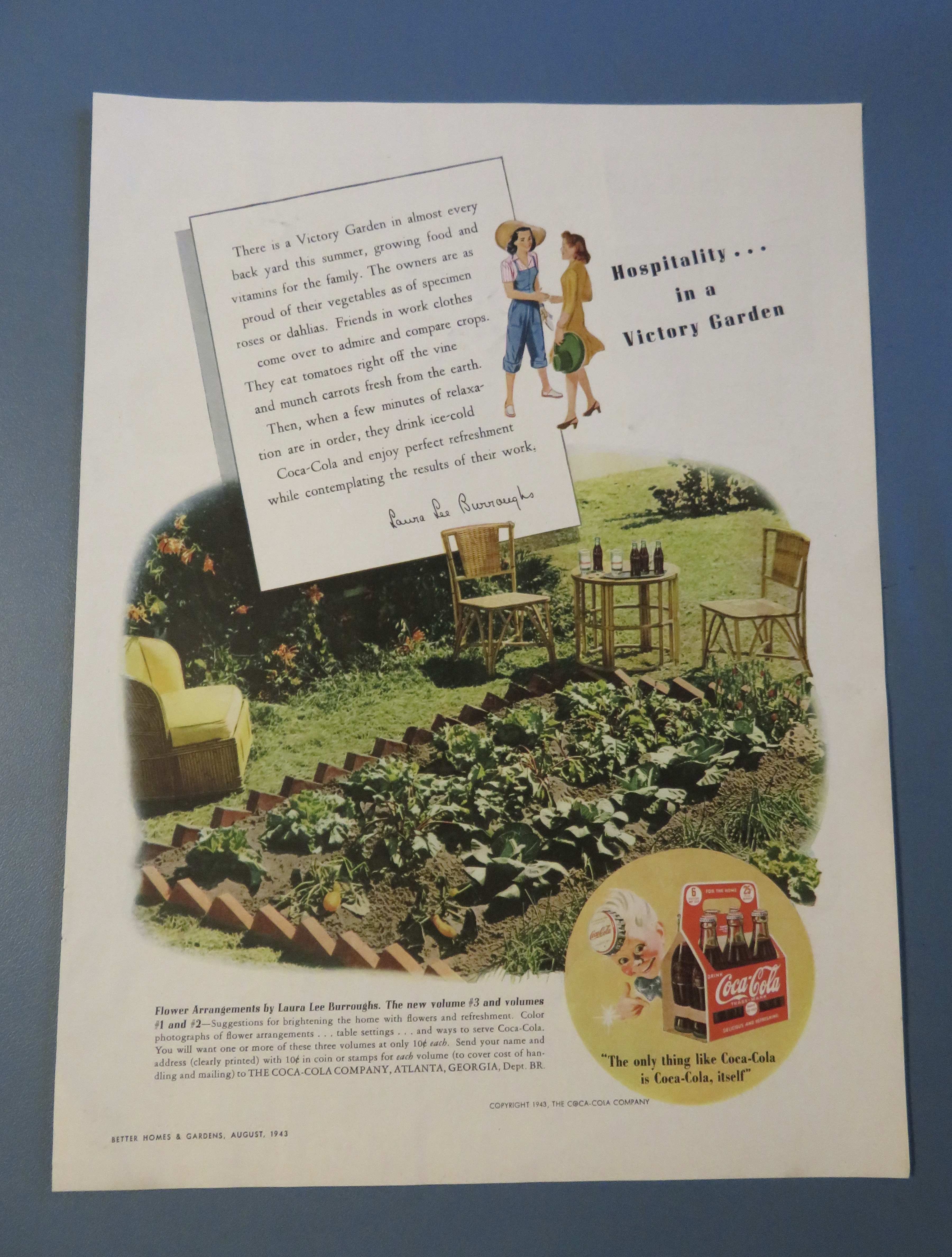 1943 Coca Cola (Coke) with the Victory Garden