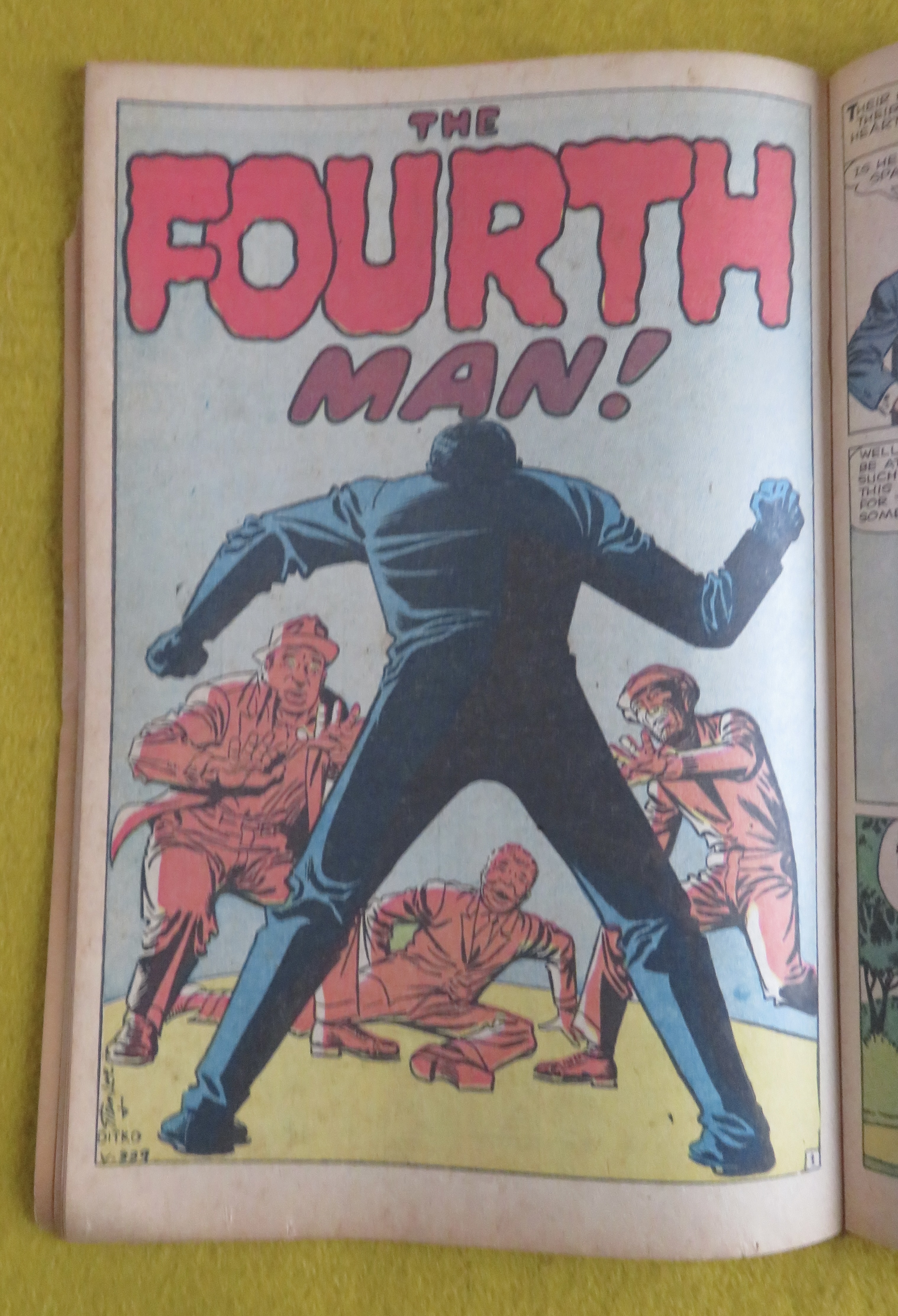 Amazing Adventures Comic November 1961 Sserpo
