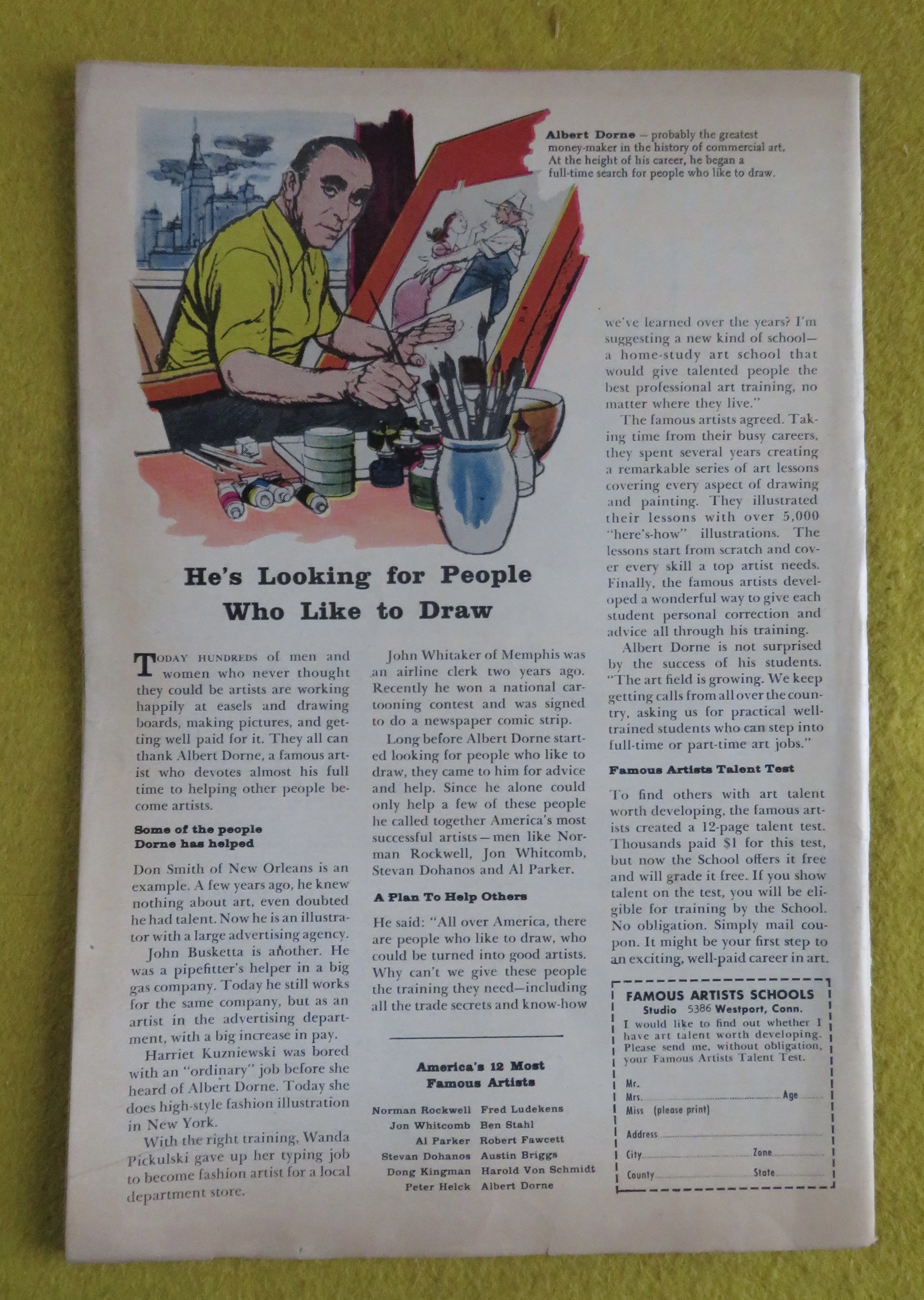 Amazing Adventures Comic November 1961 Sserpo