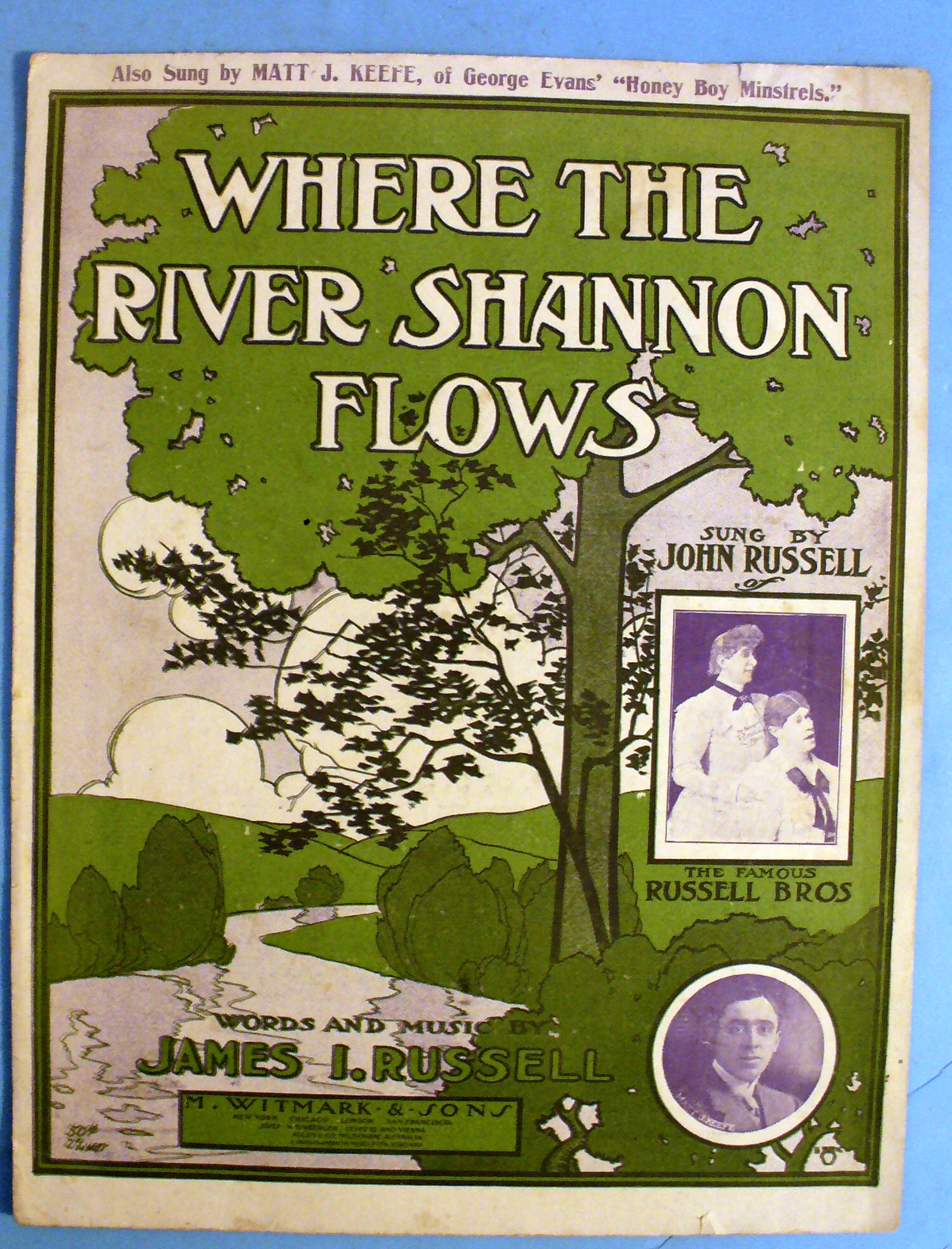 1906 Where the River Shannon Flows by James Russell