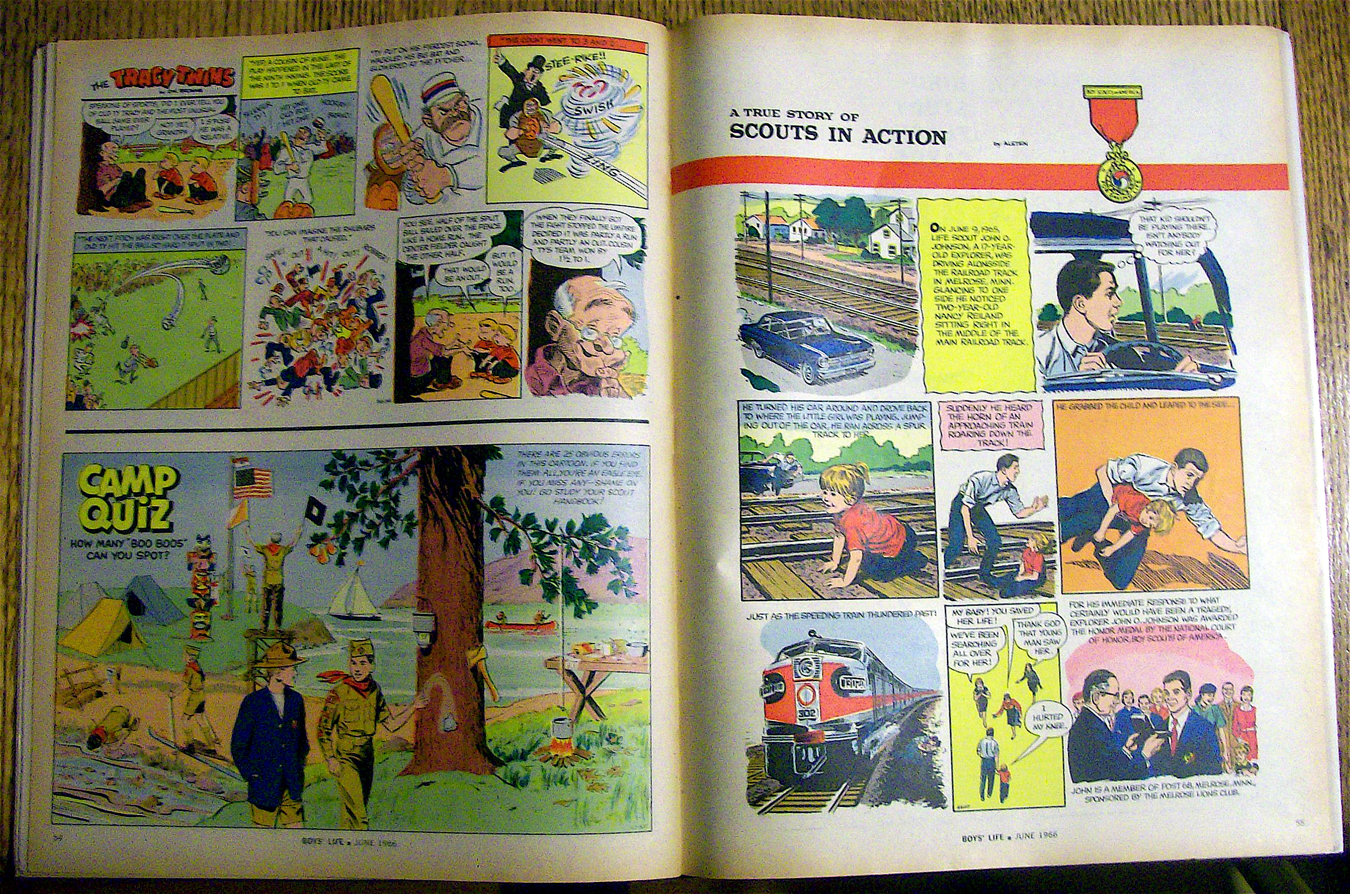 Boys Life Magazine-June 1966-The Mickey Mantle I Know