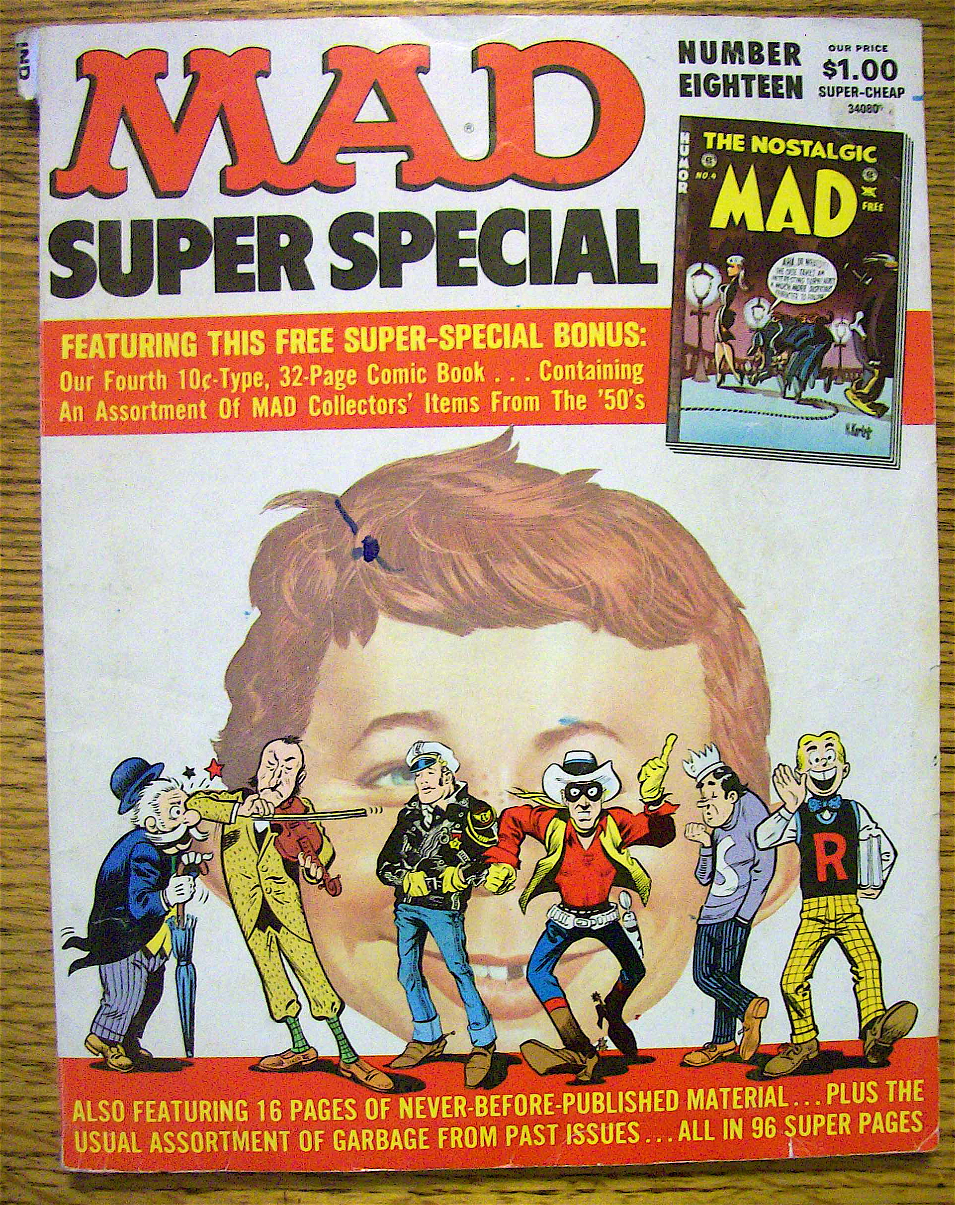 Mad Magazine #18 (Super Special) 1975 Nostalgic Mad
