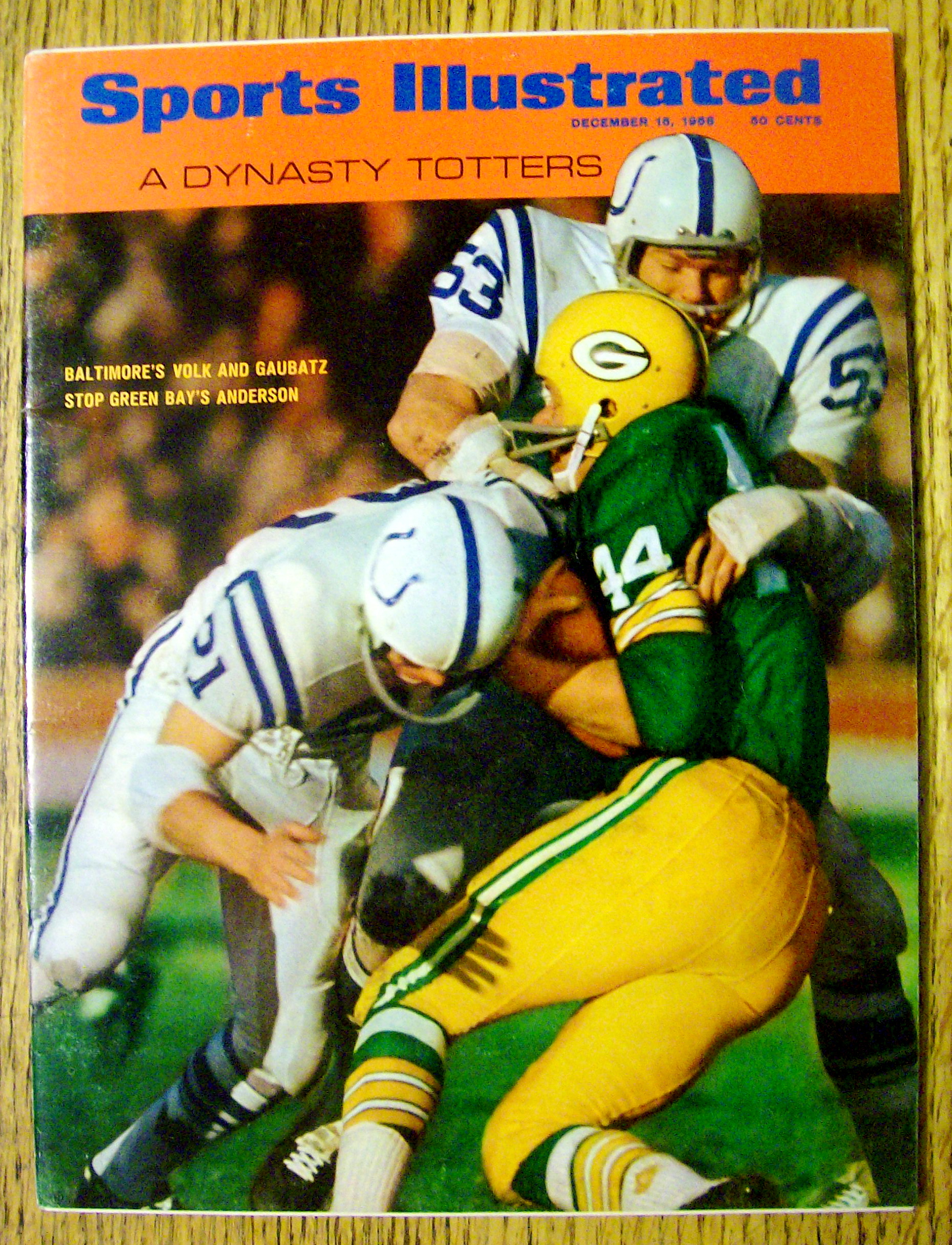 Sports Illustrated December 16, 1968 Volk & Gaubatz