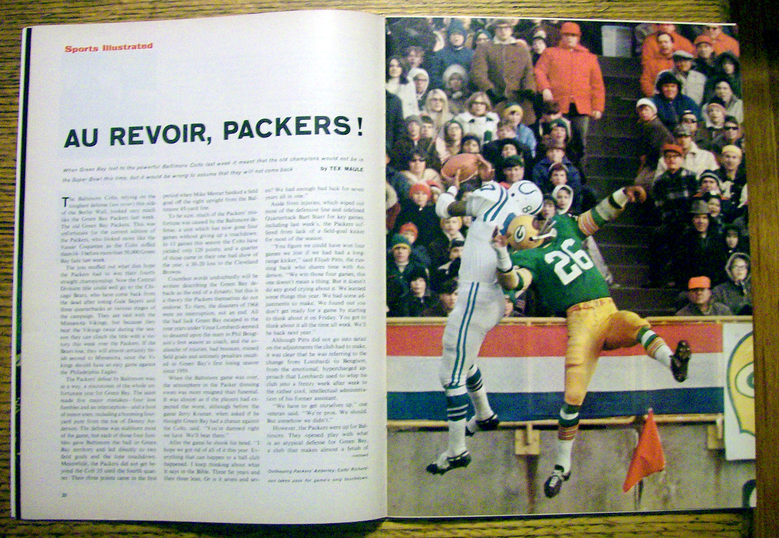 Sports Illustrated December 16, 1968 Volk & Gaubatz