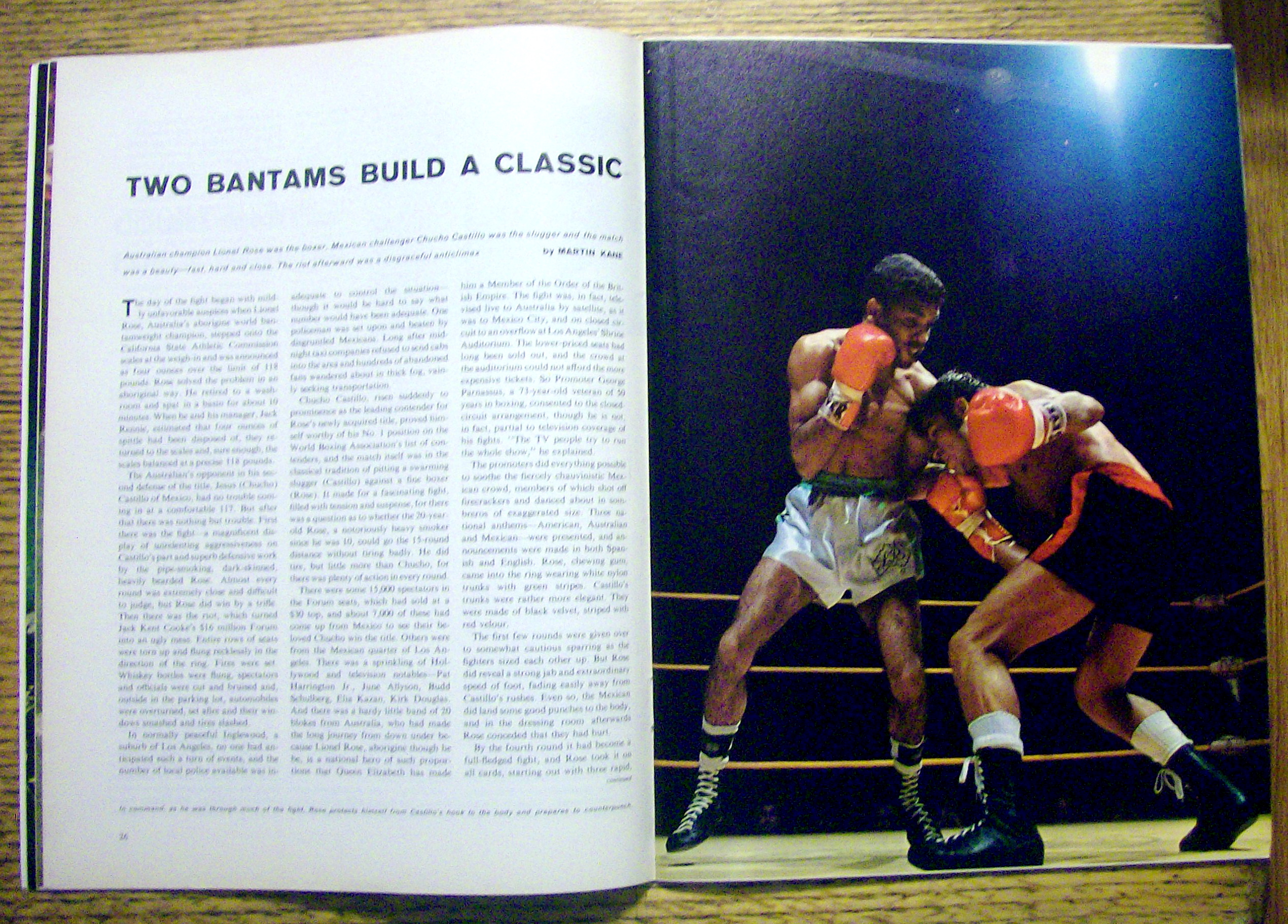 Sports Illustrated December 16, 1968 Volk & Gaubatz