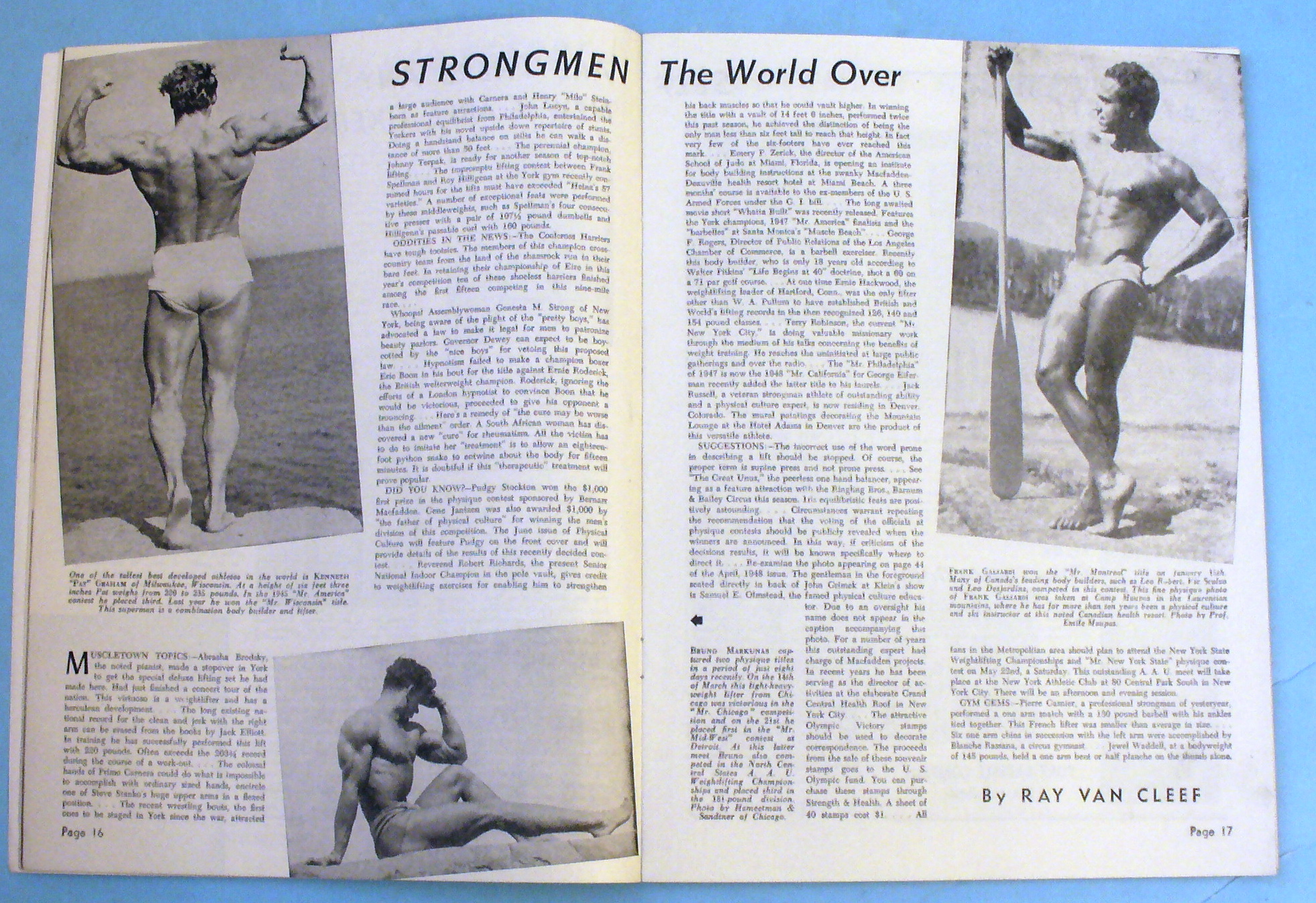 Strength & Health Magazine May 1948  Fraysher Ferguson