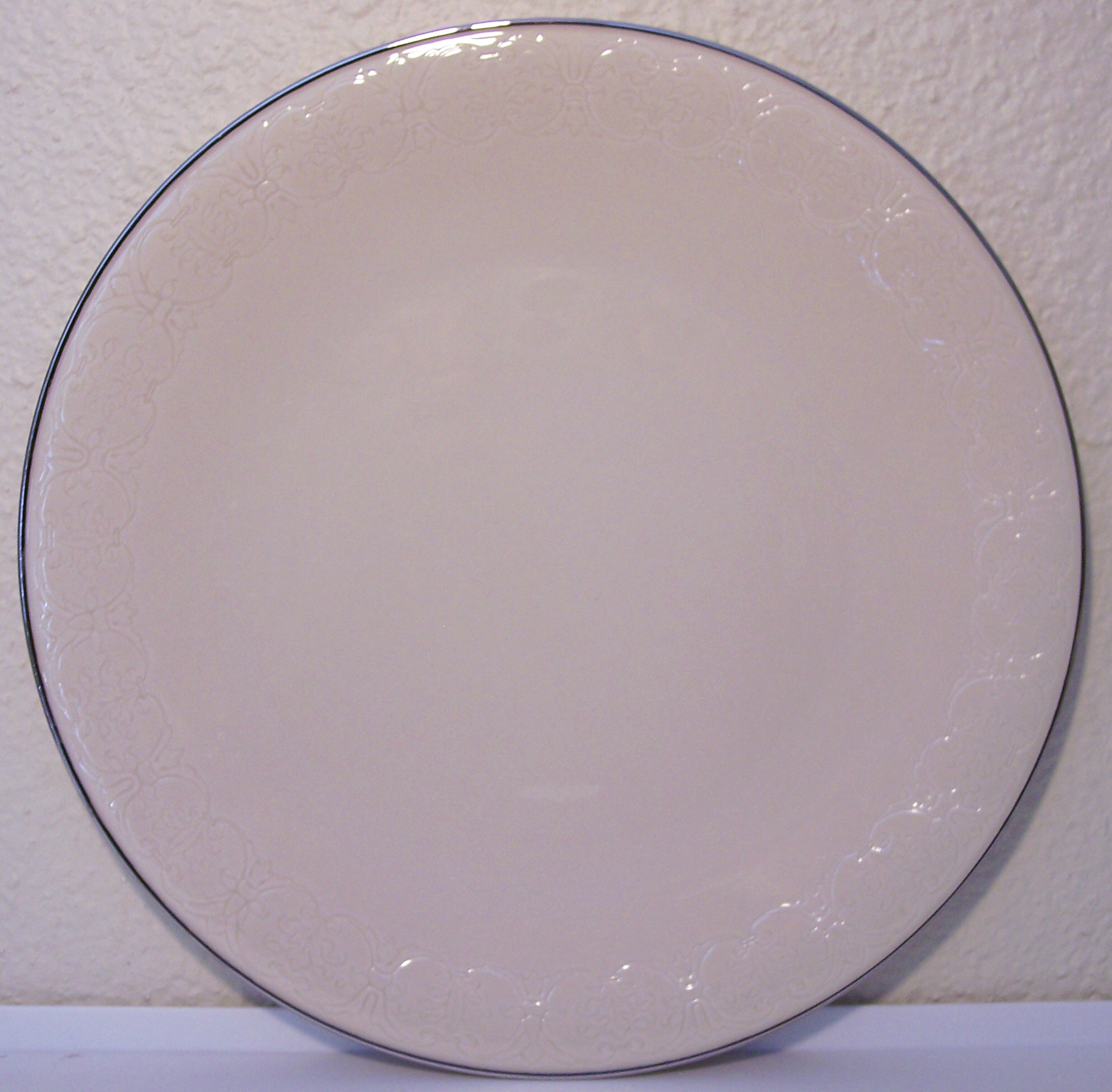 Franciscan Masterpiece China Experimental Dinner Plate!