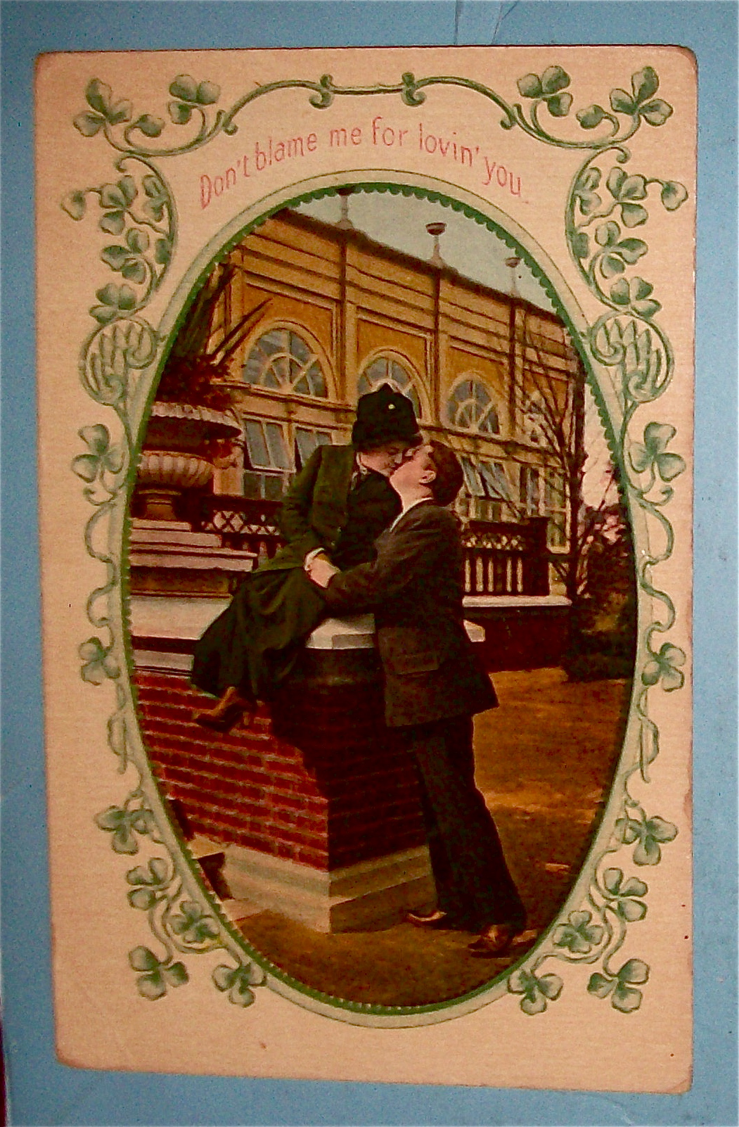 Don't Blame Me for Lovin' You Postcard