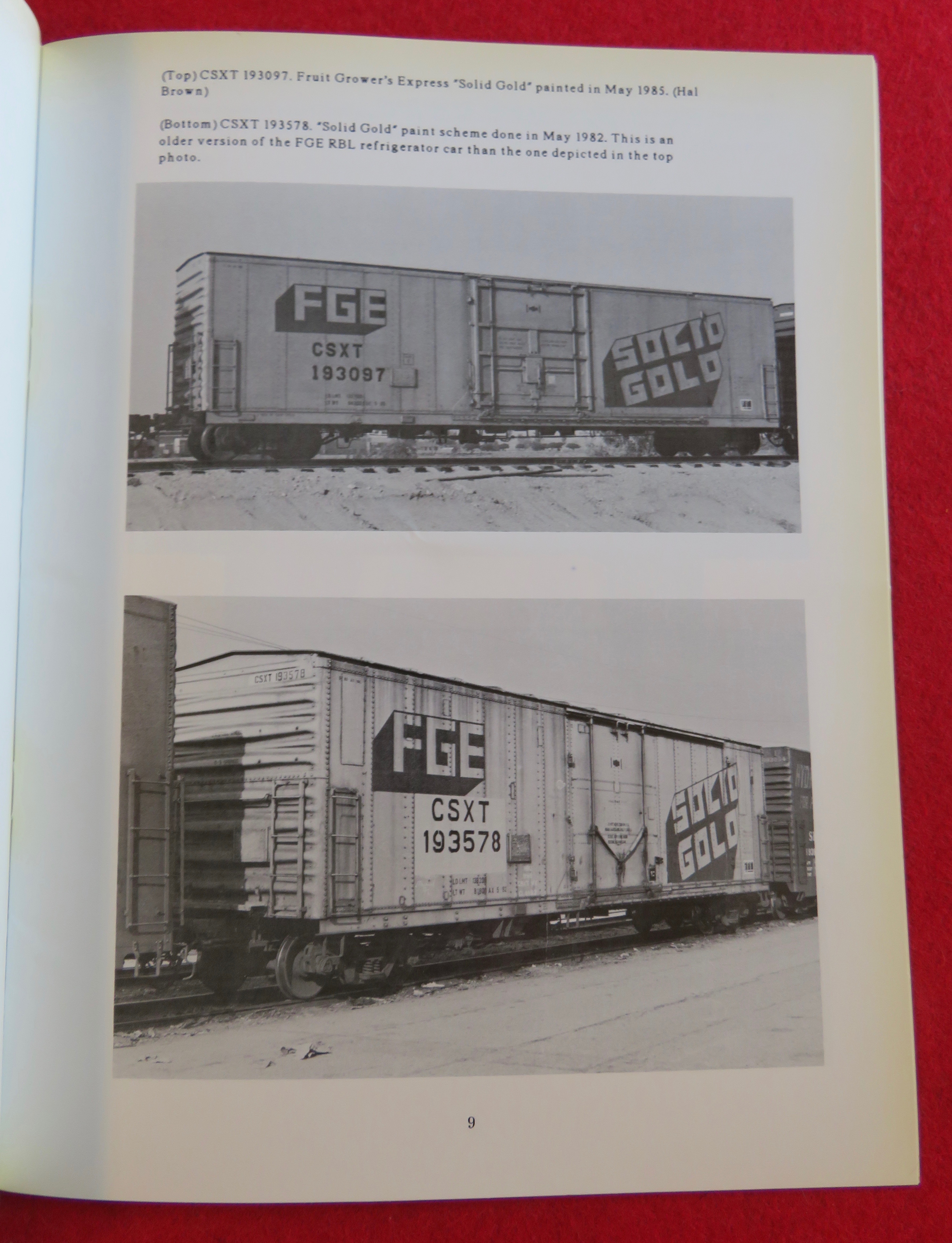 CSXT Freight Car Review Magazine August 1989