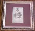 Spanish Lady Carmen Print 1892 Ornate Frame