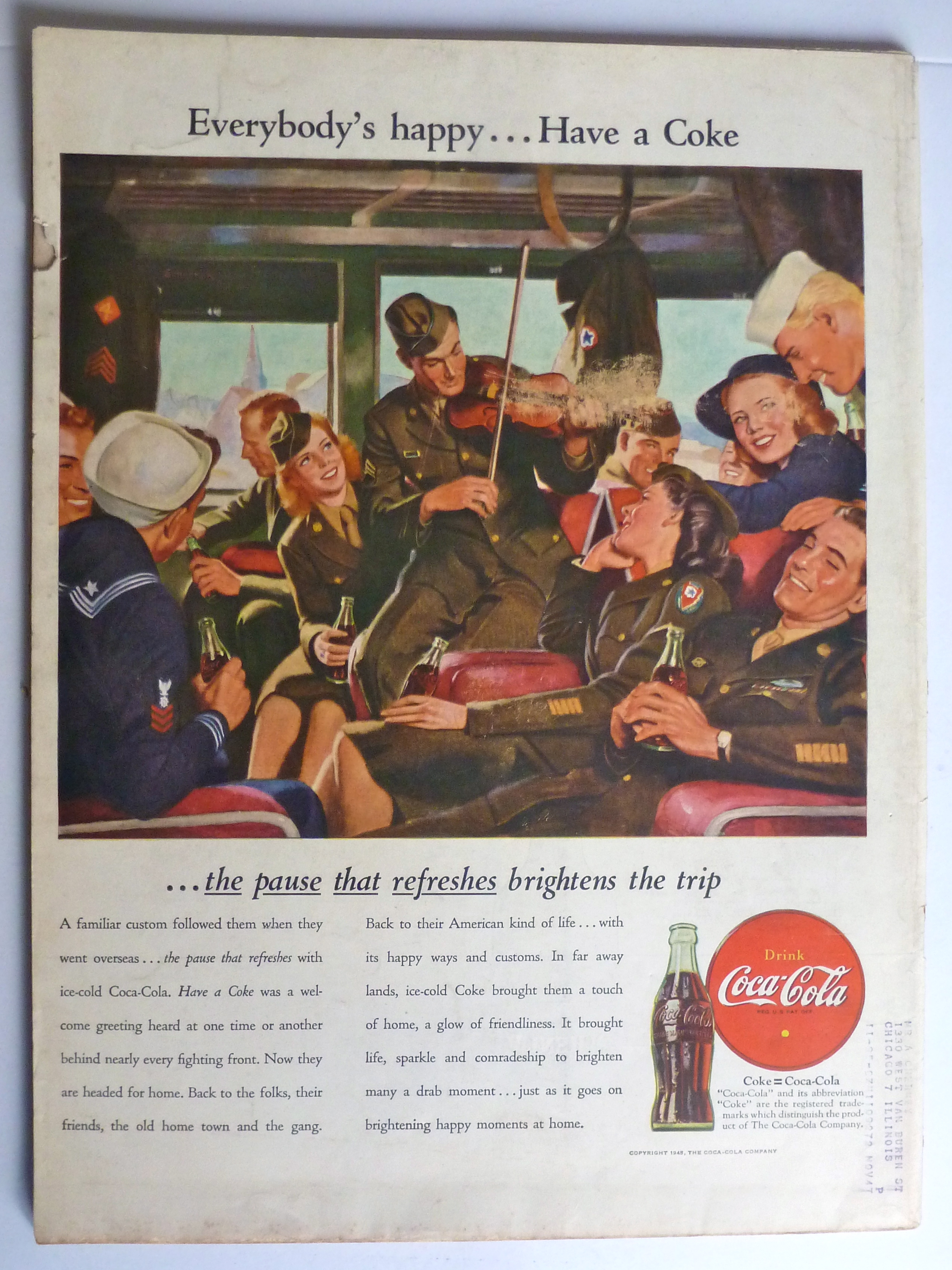 Life Magazine February 11, 1946 Lincoln Memorial