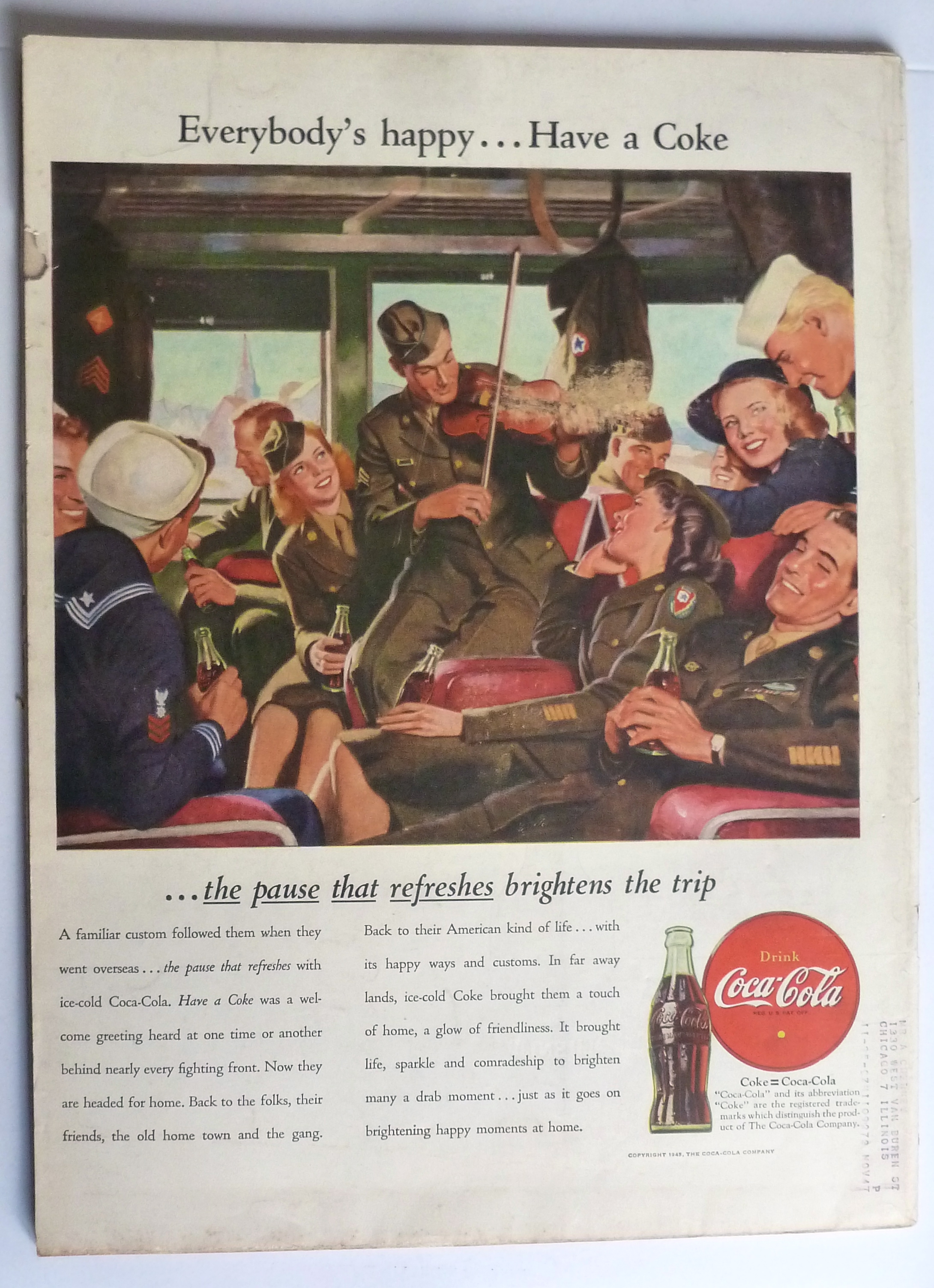 Life Magazine February 11, 1946 Lincoln Memorial