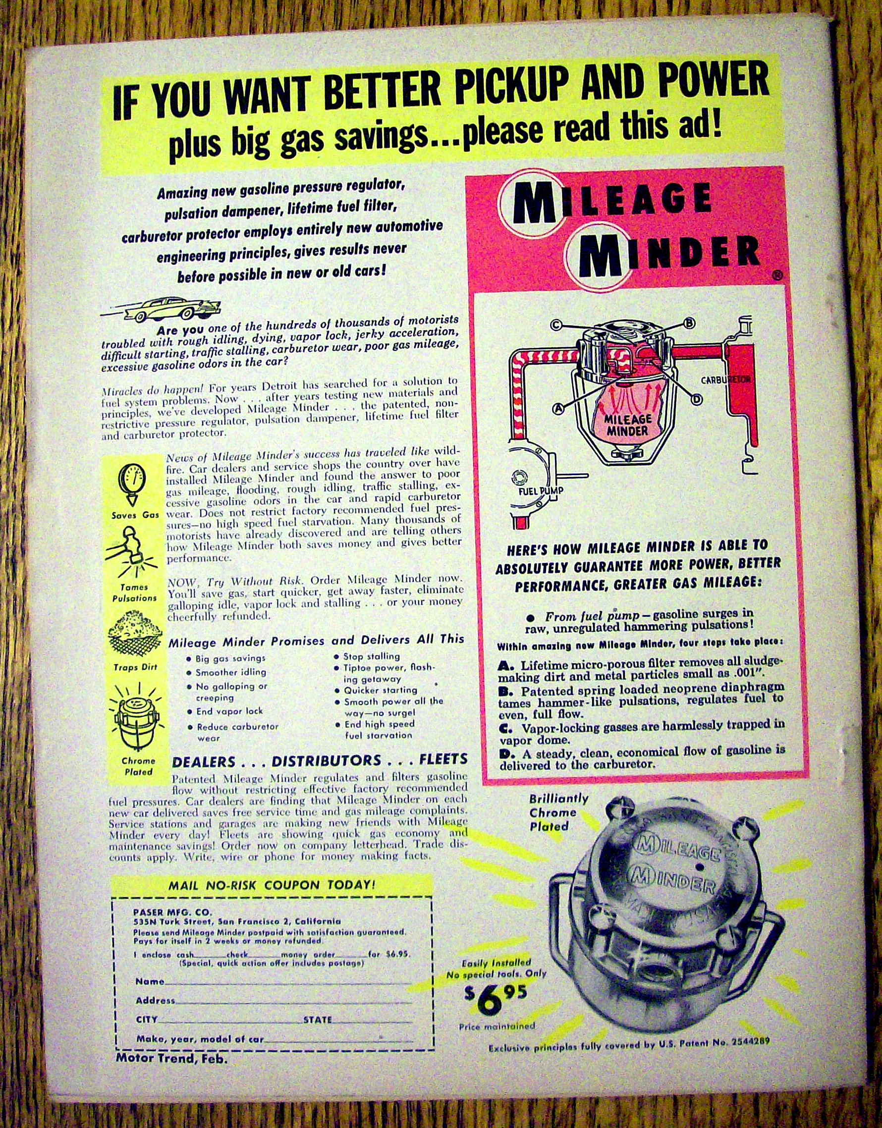 Motor Trend Magazine February 1957 Hot 1957s