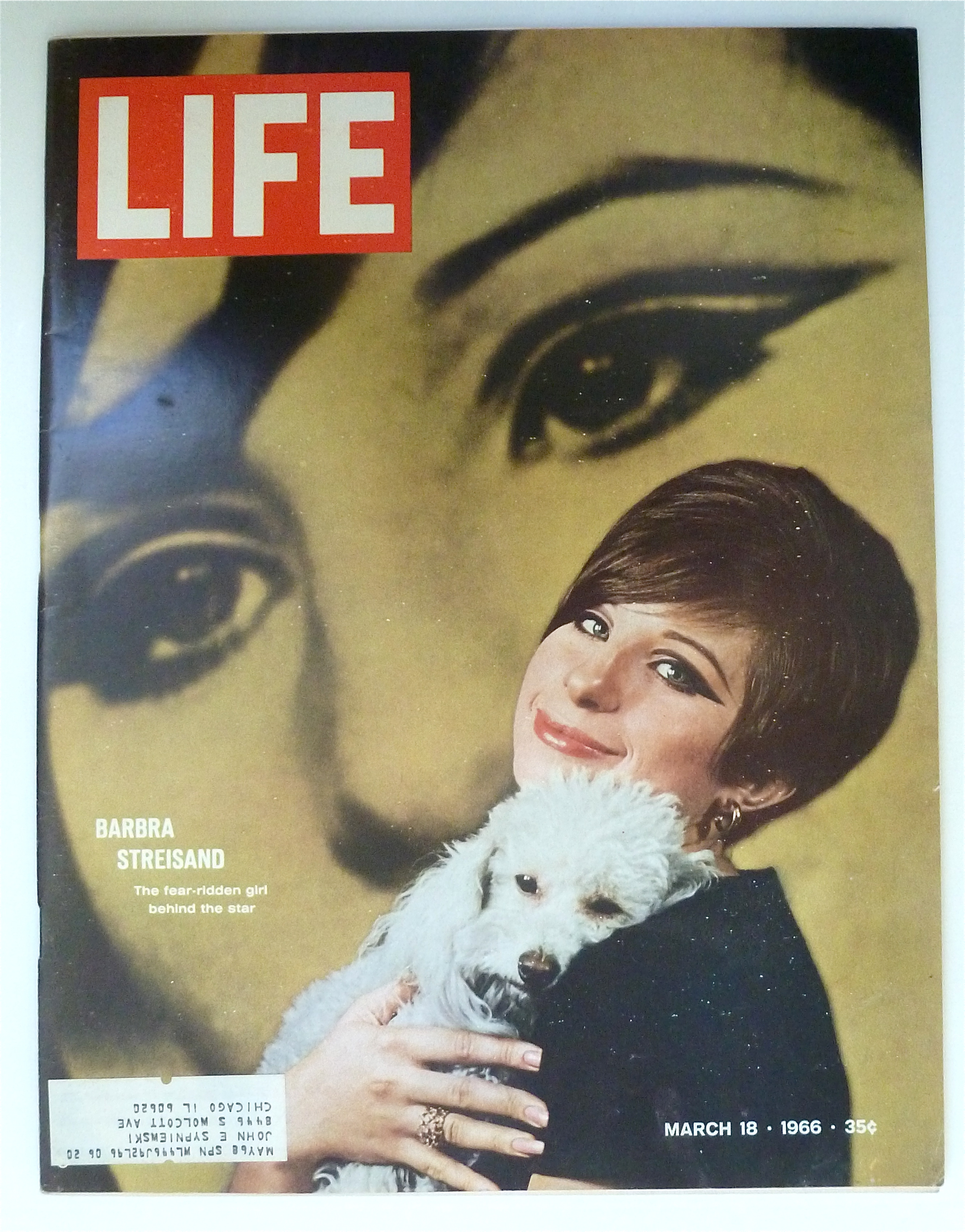 Life Magazine-March 18, 1966-Barbra Streisand