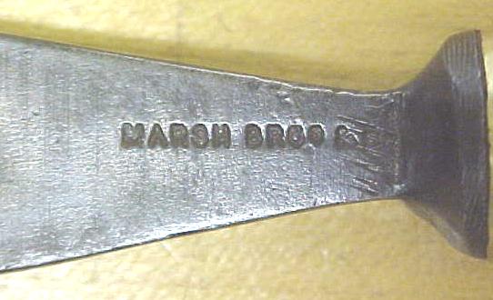 Marsh Bros. & Co. Fish Tail Gouge Carving Chisel 3/4 in