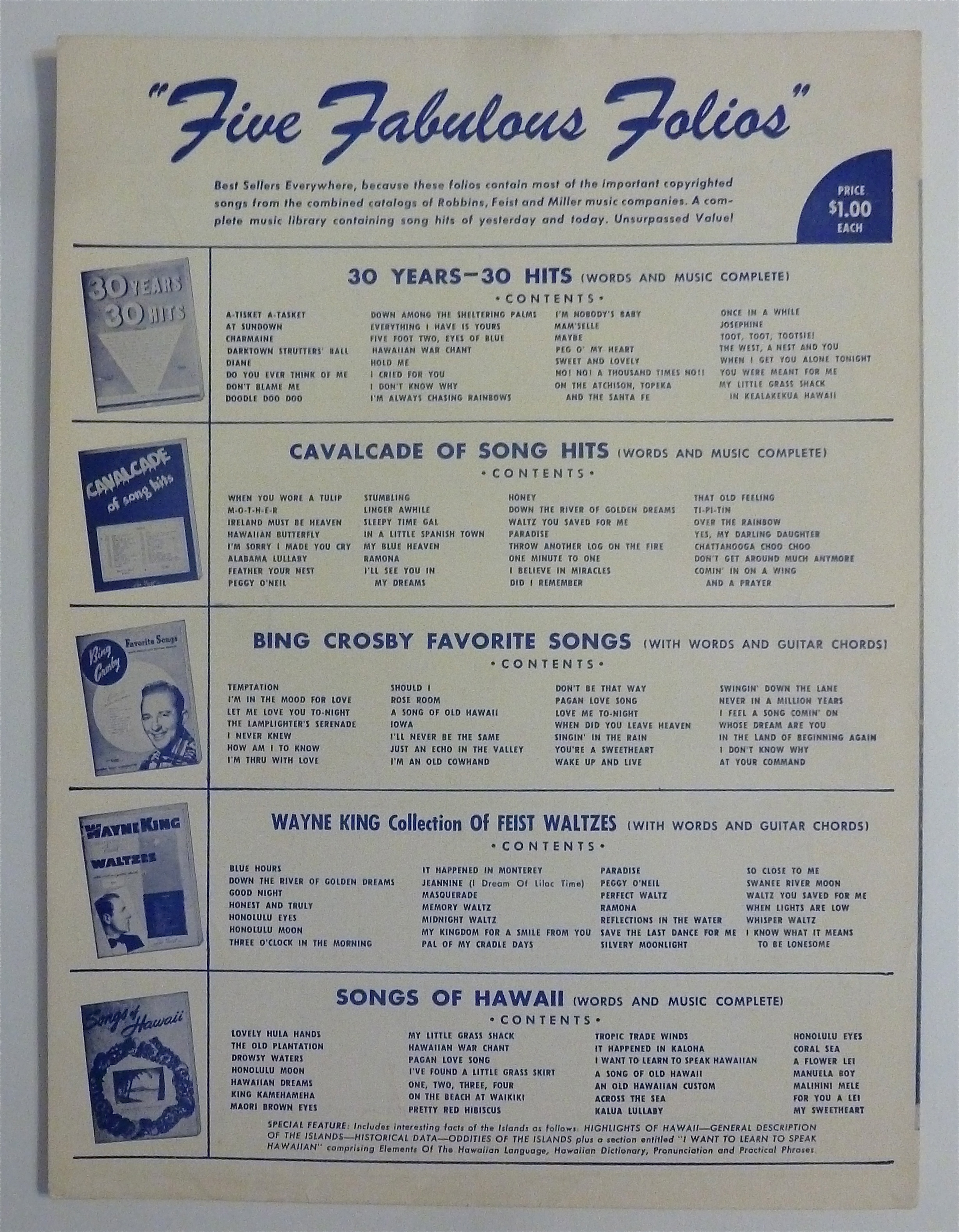 Sheet Music For 1951 Twenty Three Starlets And Me