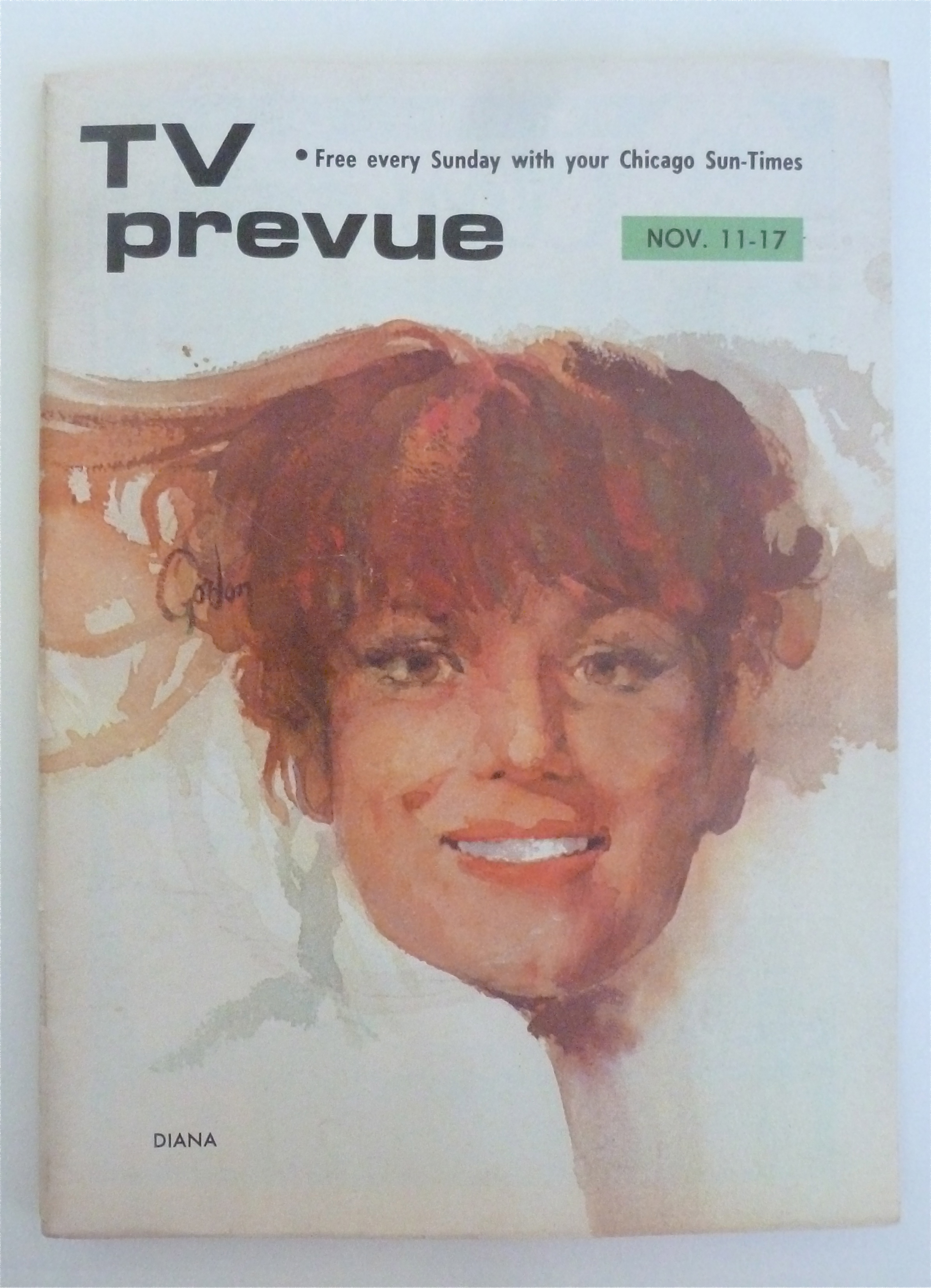 TV Prevue November 11-17, 1973 Diana