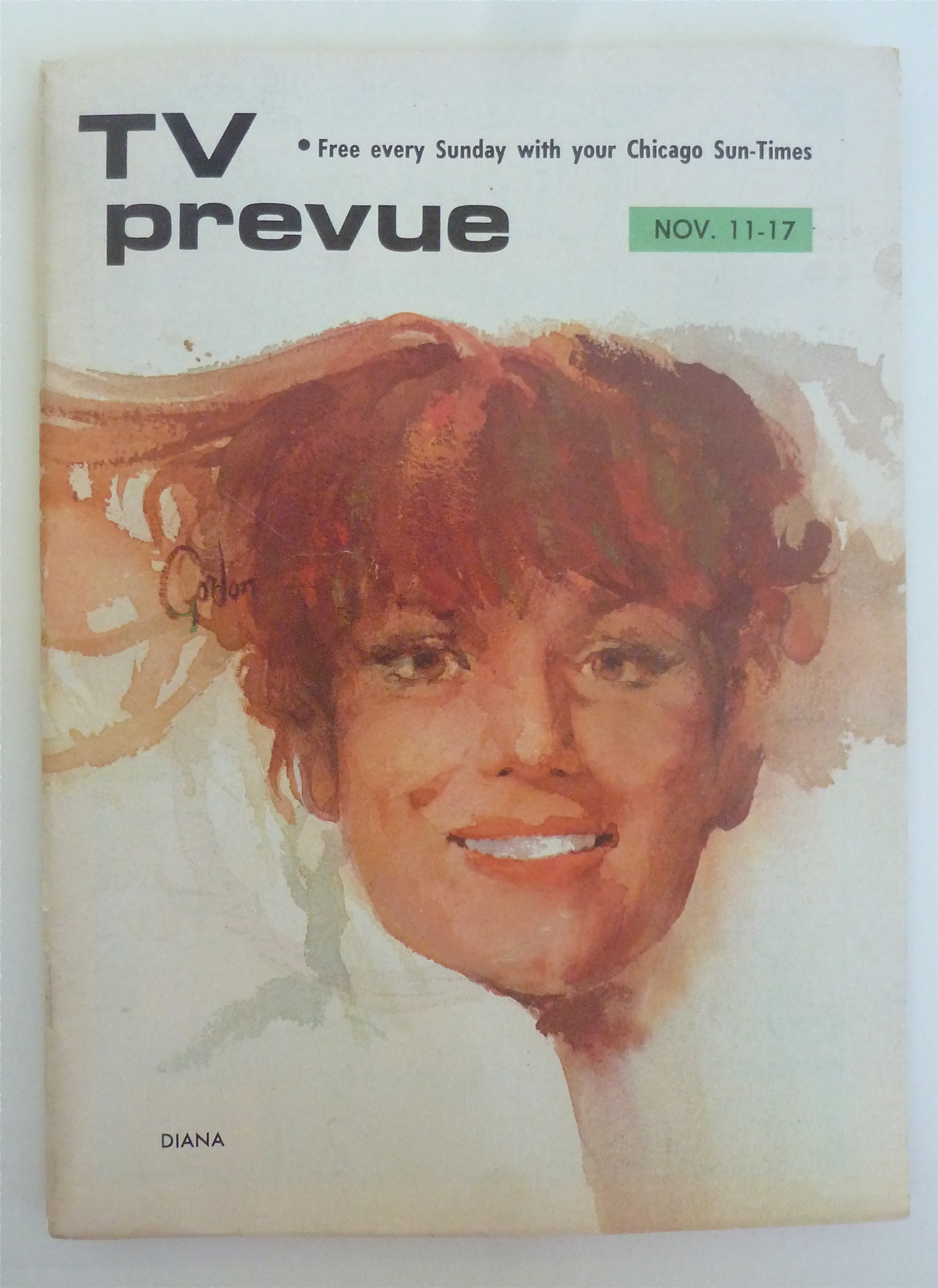 TV Prevue November 11-17, 1973 Diana