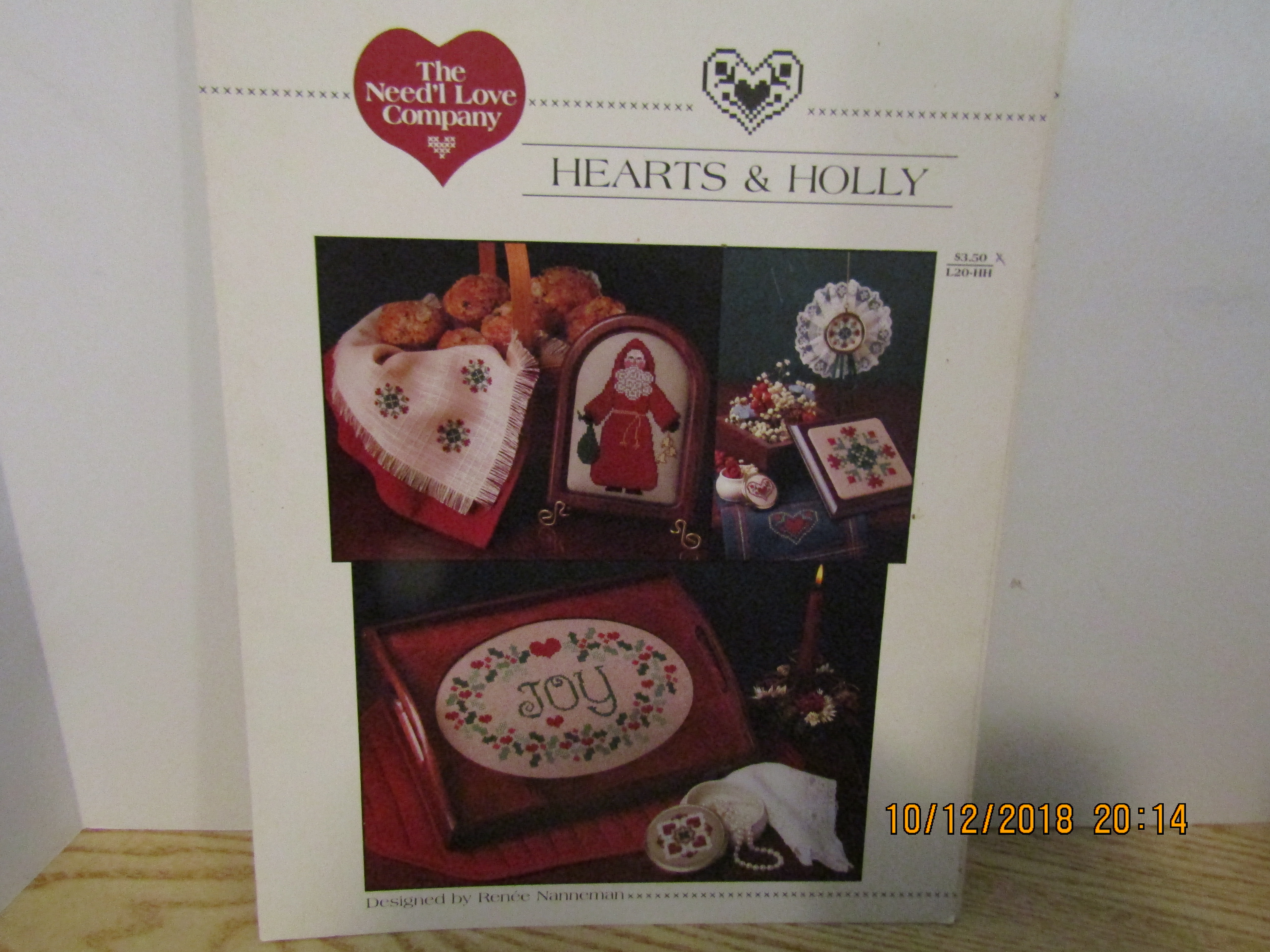Need'l Love Company Hearts & Holly #L20