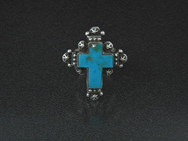 Native American Sterling Silver Turquoise Gary G