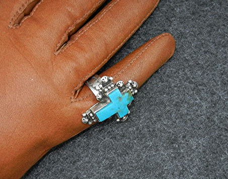 Native American Sterling Silver Turquoise Gary G