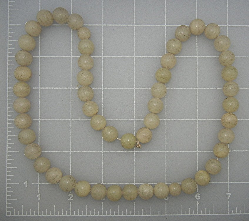 Jade Bead Necklace Korea