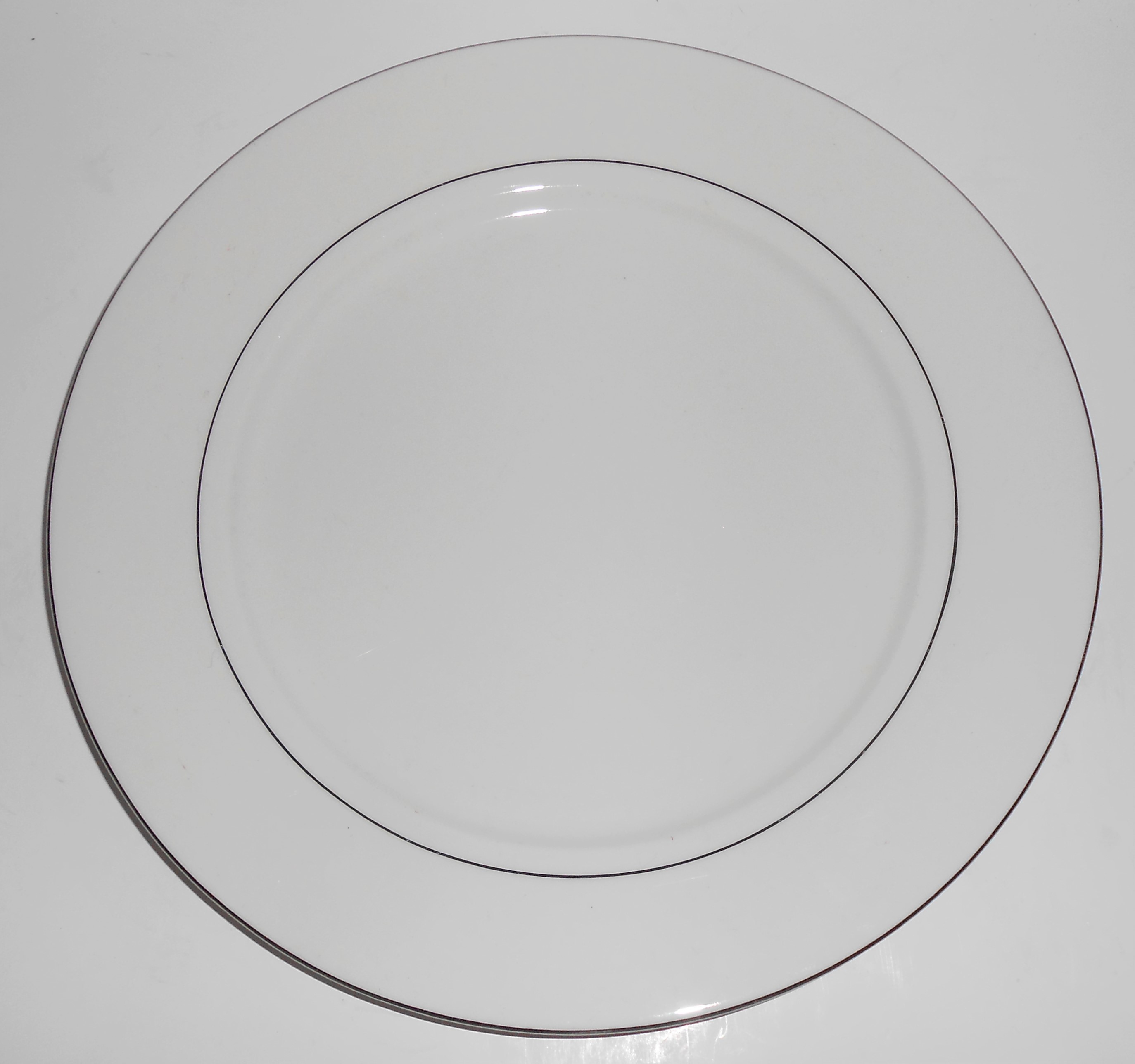 Farberware China Porcelain Simplicity Platinum Dinner