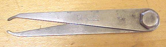 Starrett No. 27 3 Inch Firm-Joint Inside Calipers