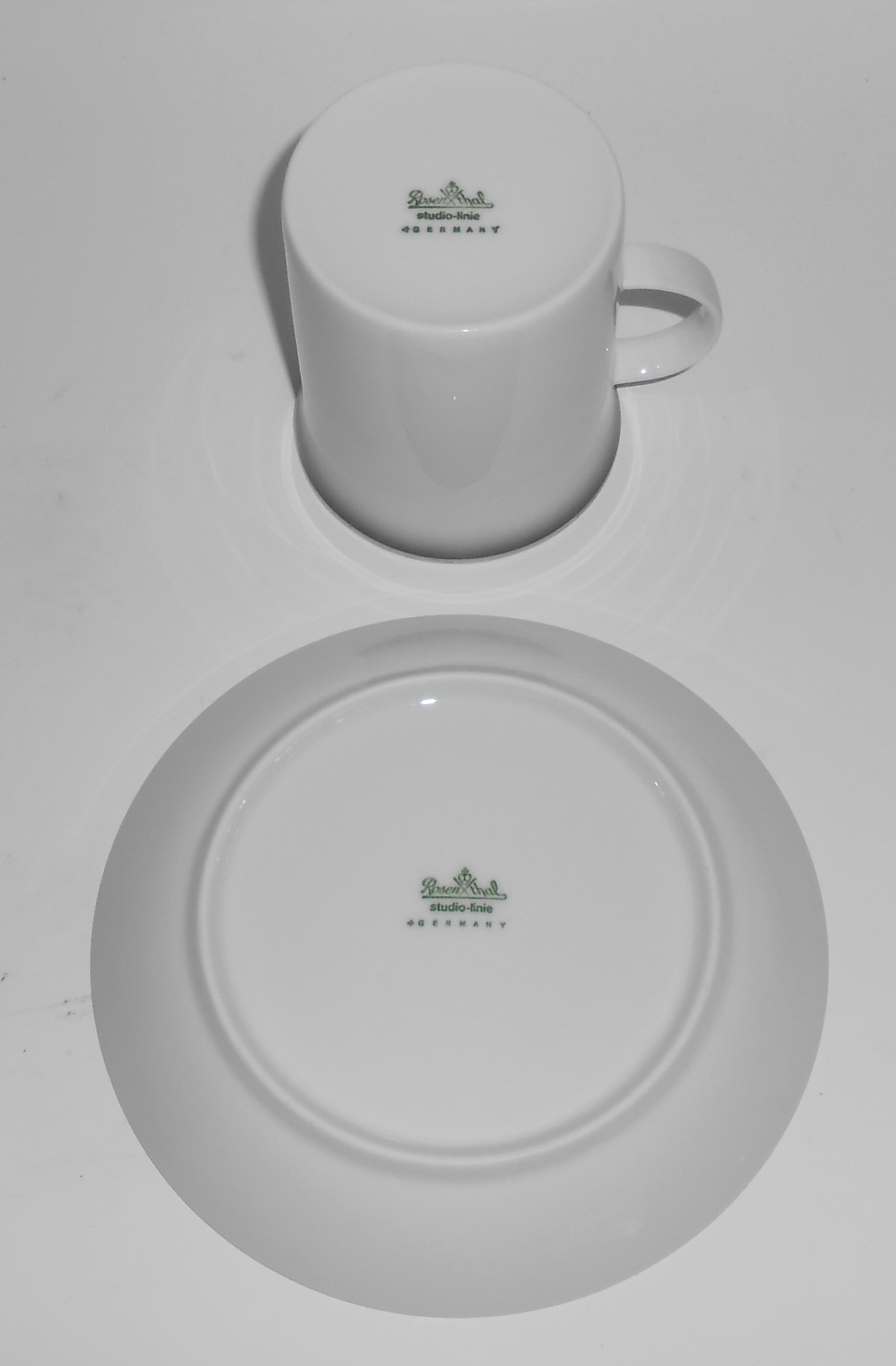 Rosenthal Porcelain China Evensong Cup & Saucer Set