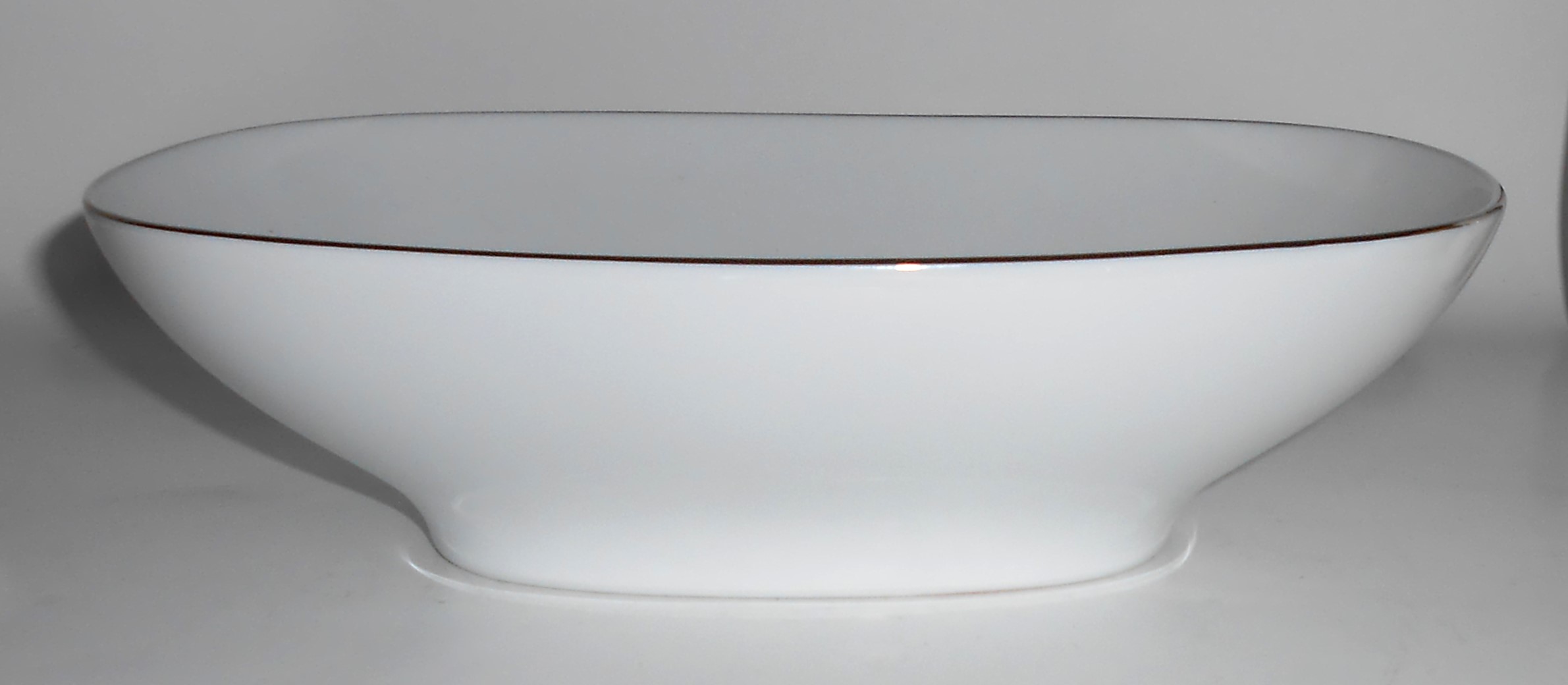 Noritake China Porcelain Platinum 6311 Pasadena Oval Ve