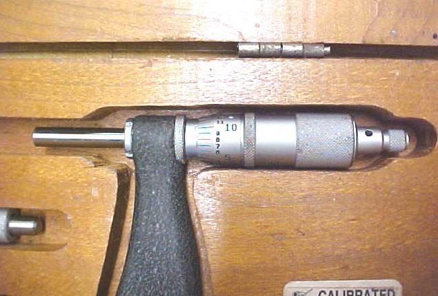 Scherr-Tumico 6-9 inch Interchangeable Anvil Micrometer