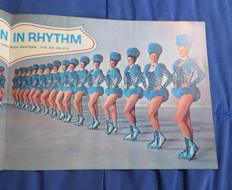 Original 1962 Ice Capades Program 22nd Fabulous Edition (George Petty Pin Up Girl Cover)