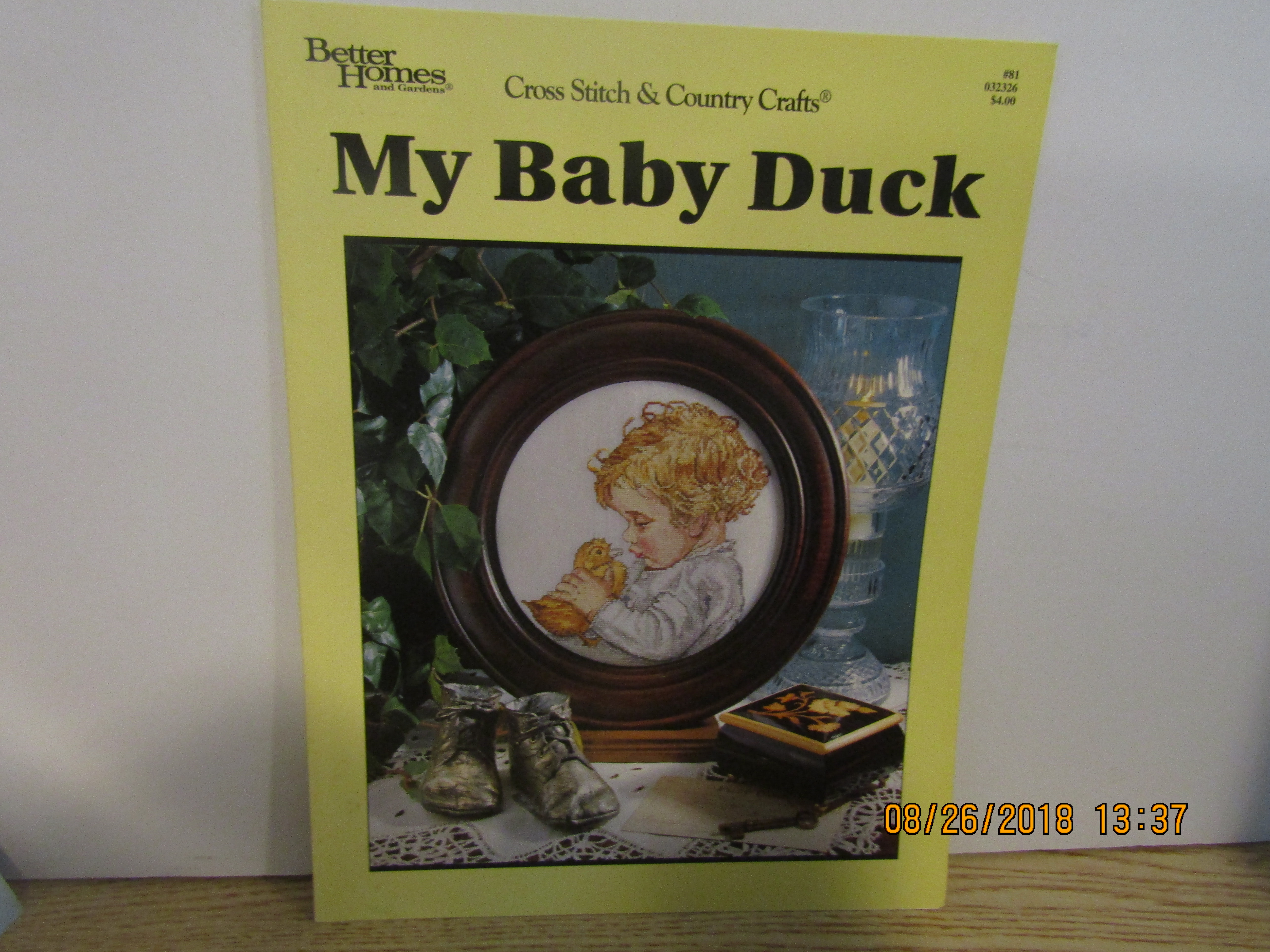 Craftways CrossStitch&Country Craft My Baby Duck #81