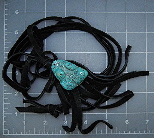Native American Carved Turquoise Frog Stacey Turpen
