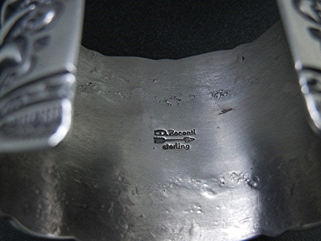 Darryl Becenti RIP Sterling Silver Lapis Bracelet