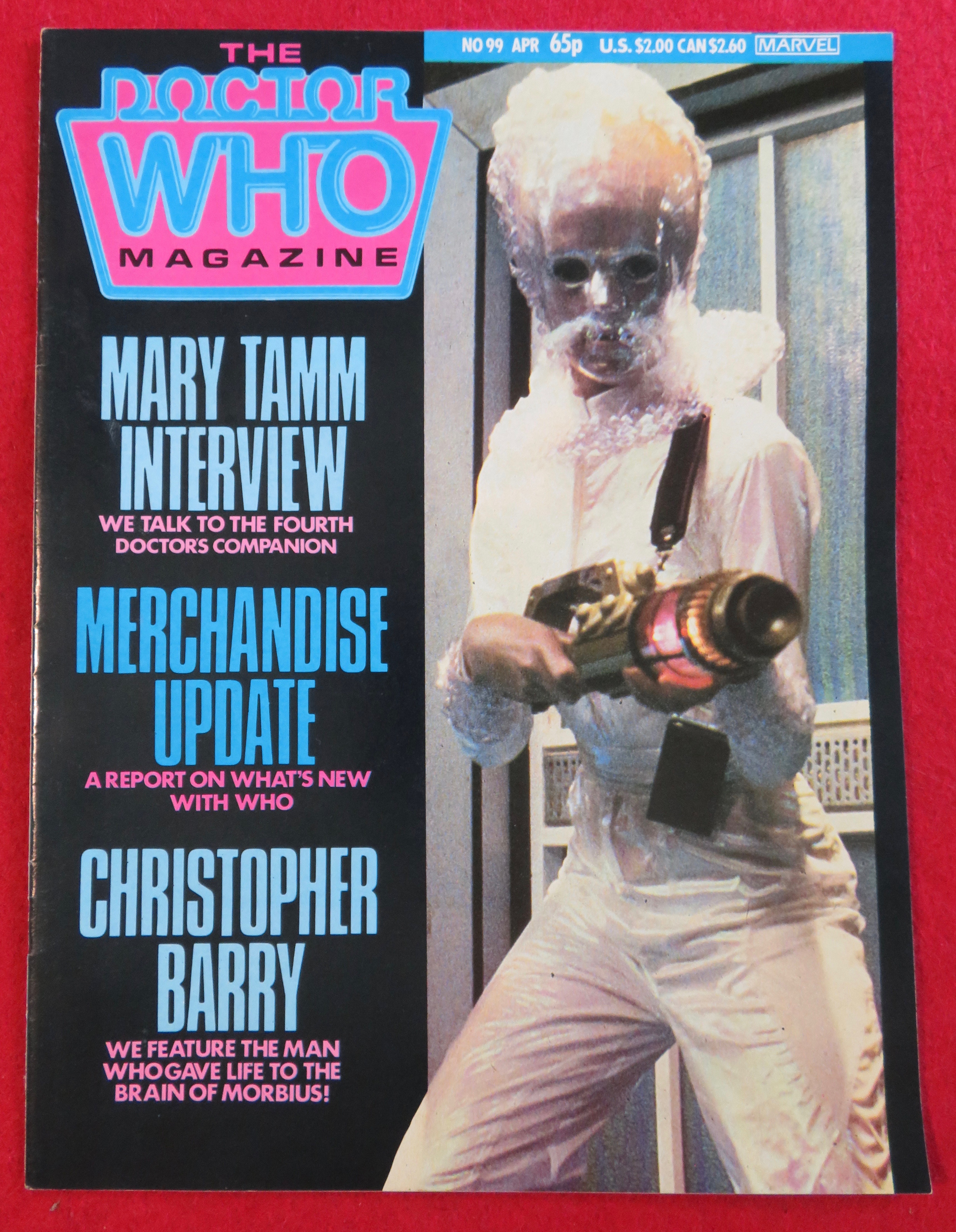 Doctor (Dr) Who Magazine April 1985 Mary Tamm