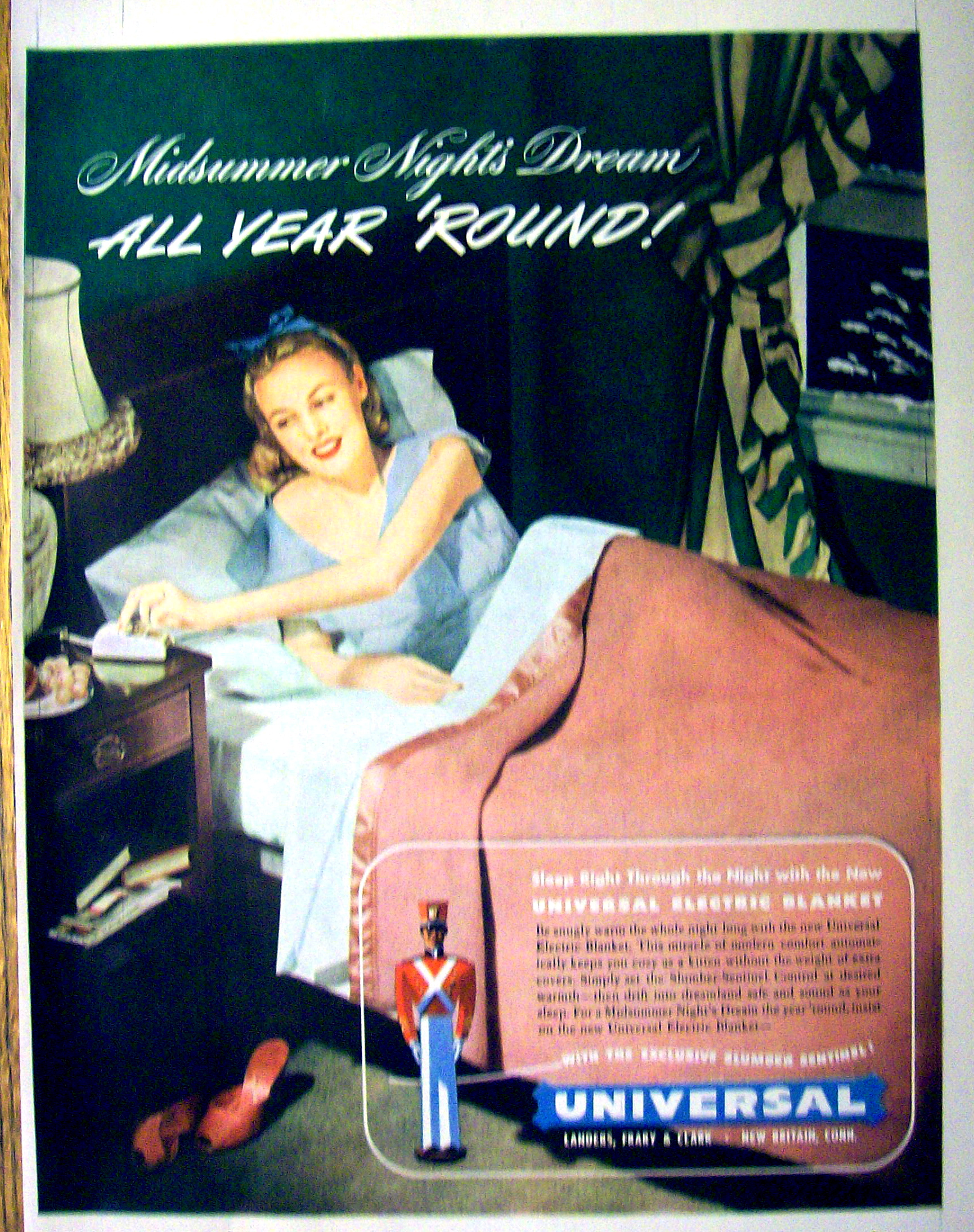 1947 Universal Electric Blanket