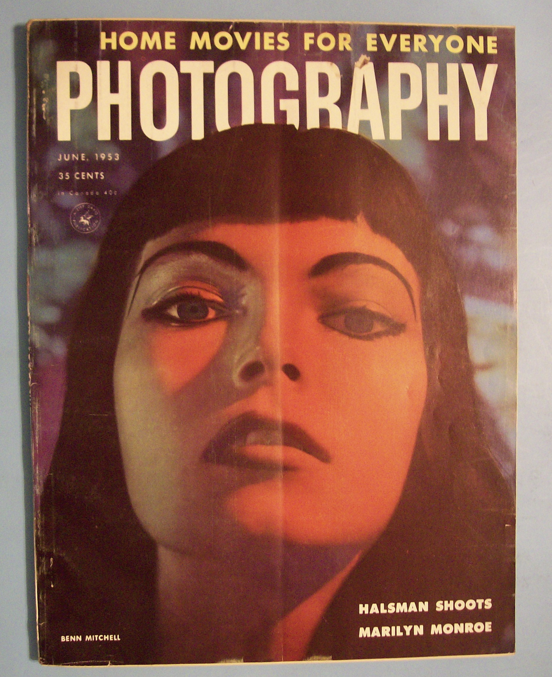 Photography Magazine - June 1953 - Marilyn Monroe